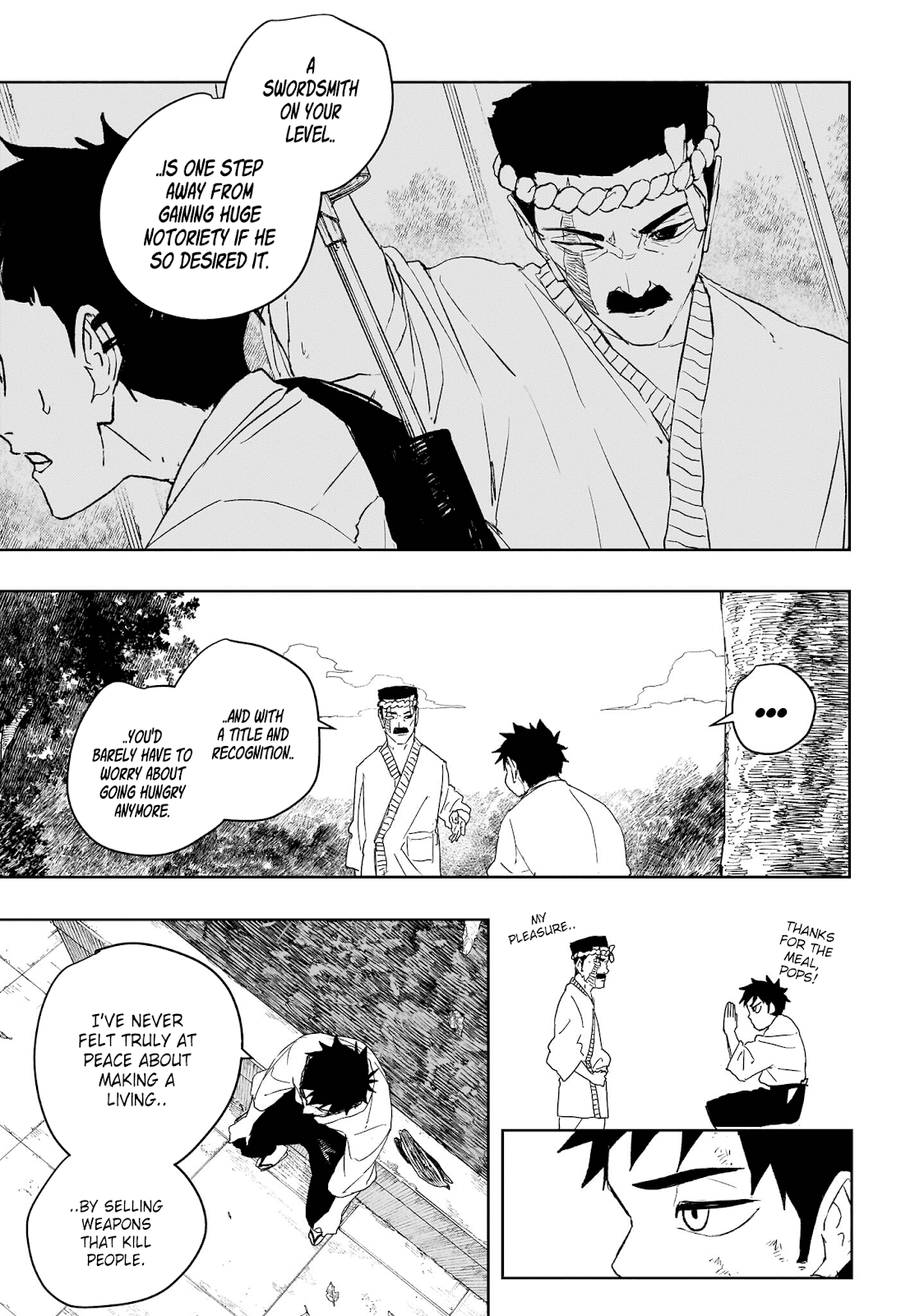Kagurabachi Capitulo 122 página 3