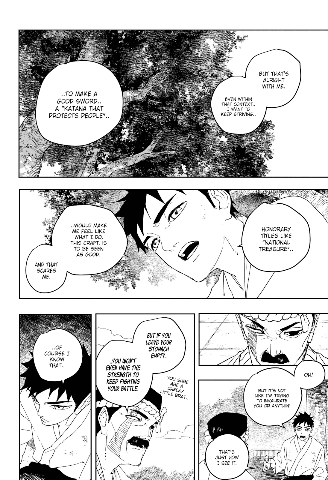 Kagurabachi Capitulo 122 página 4