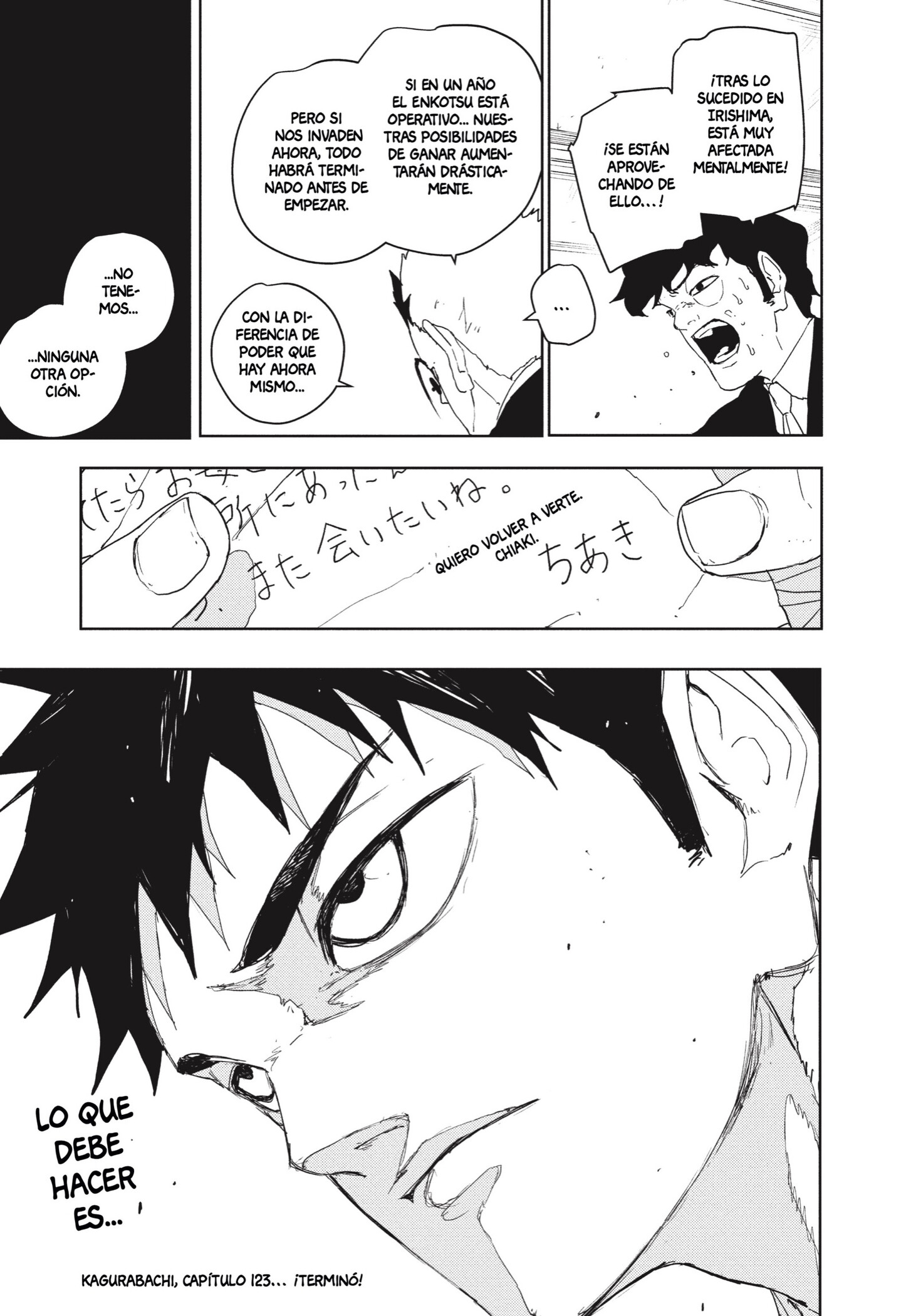 Kagurabachi Capitulo 123 página 19
