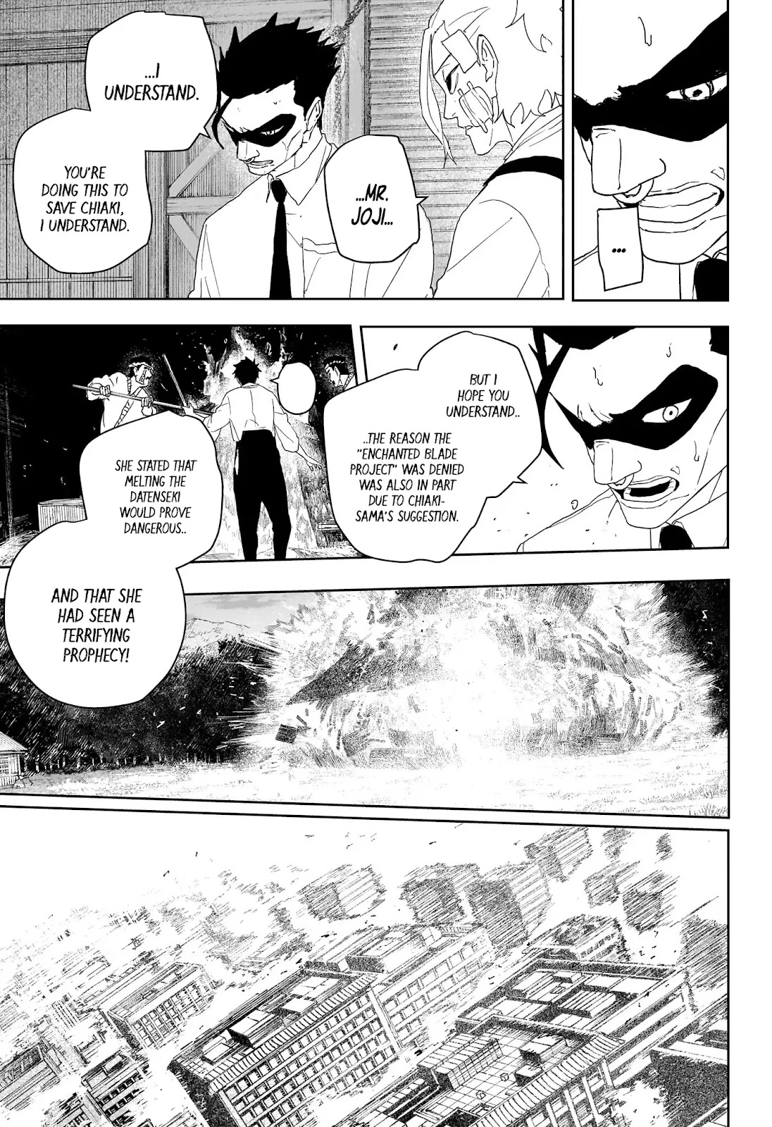 Kagurabachi Capitulo 125 página 8