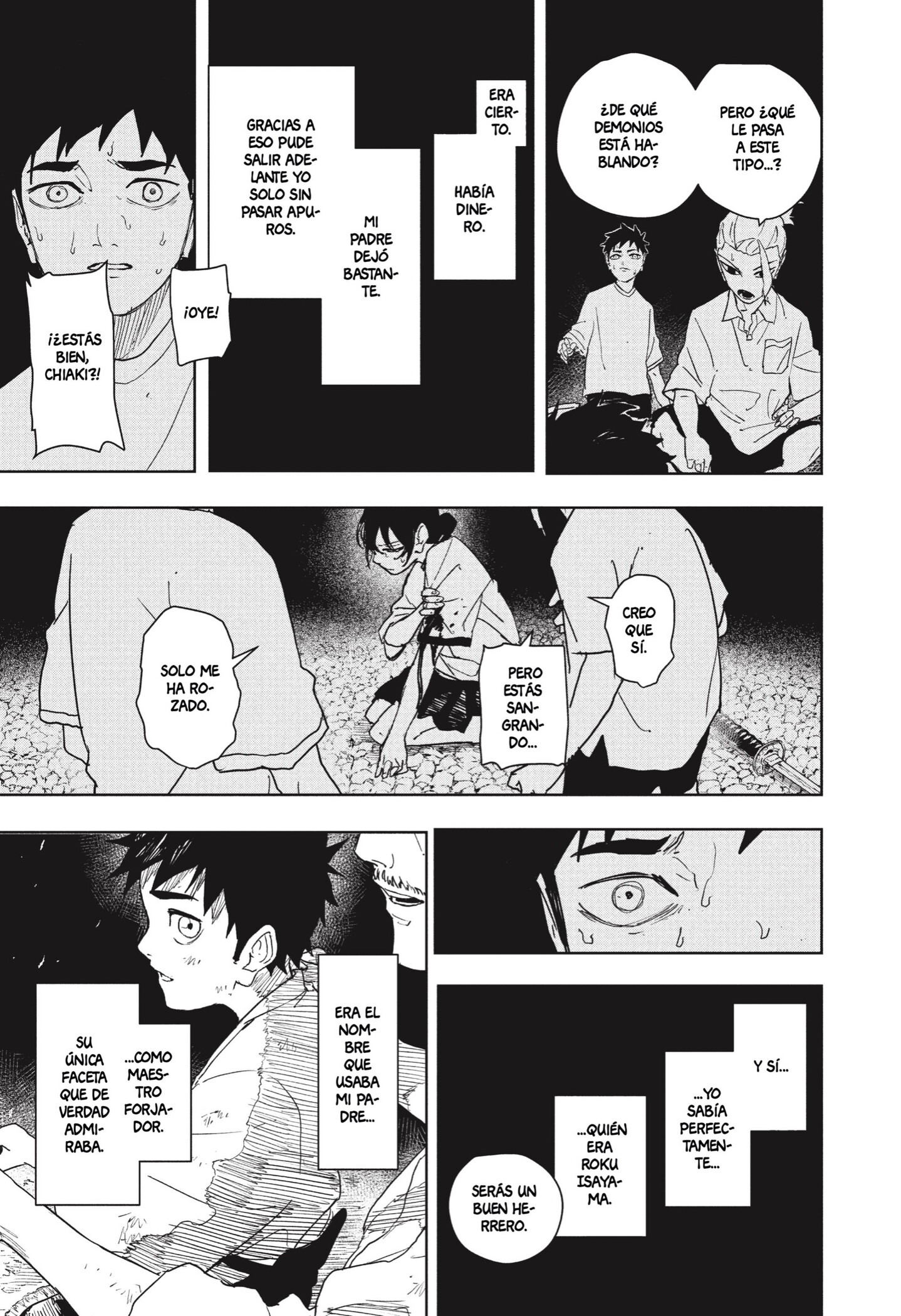 Kagurabachi Capitulo 127 página 3