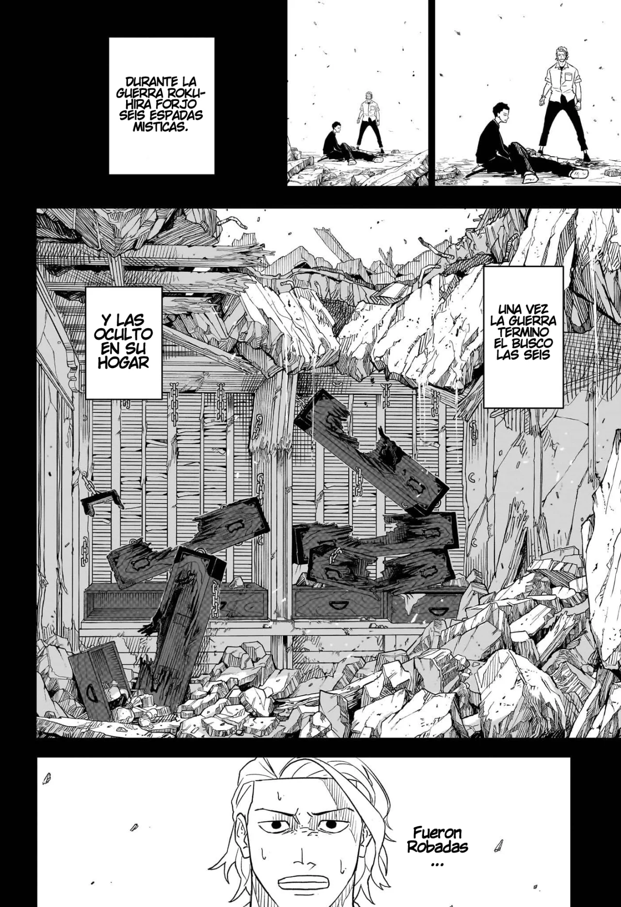 Kagurabachi Capitulo 2: Demasiado página 17
