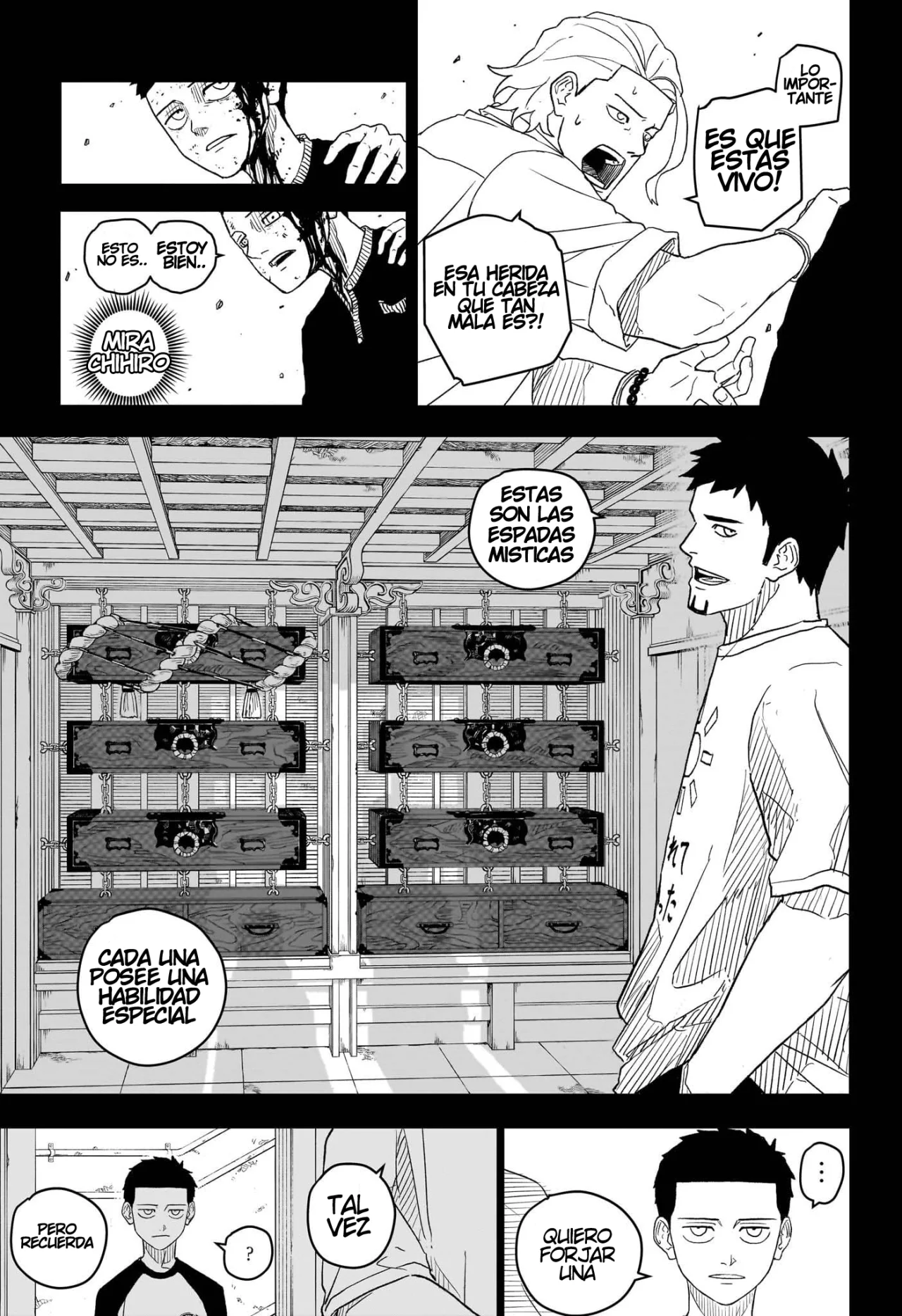 Kagurabachi Capitulo 2: Demasiado página 18