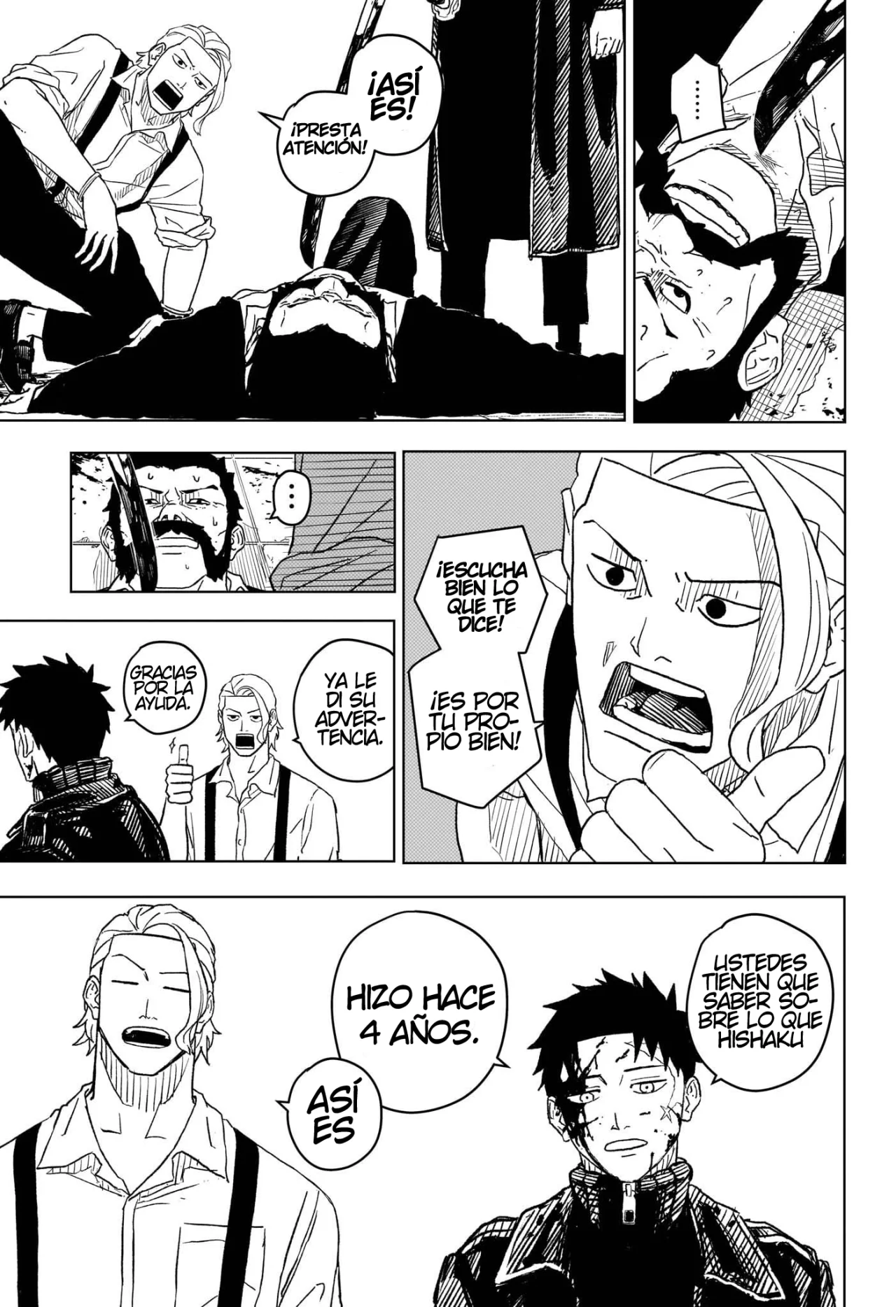 Kagurabachi Capitulo 2: Demasiado página 4