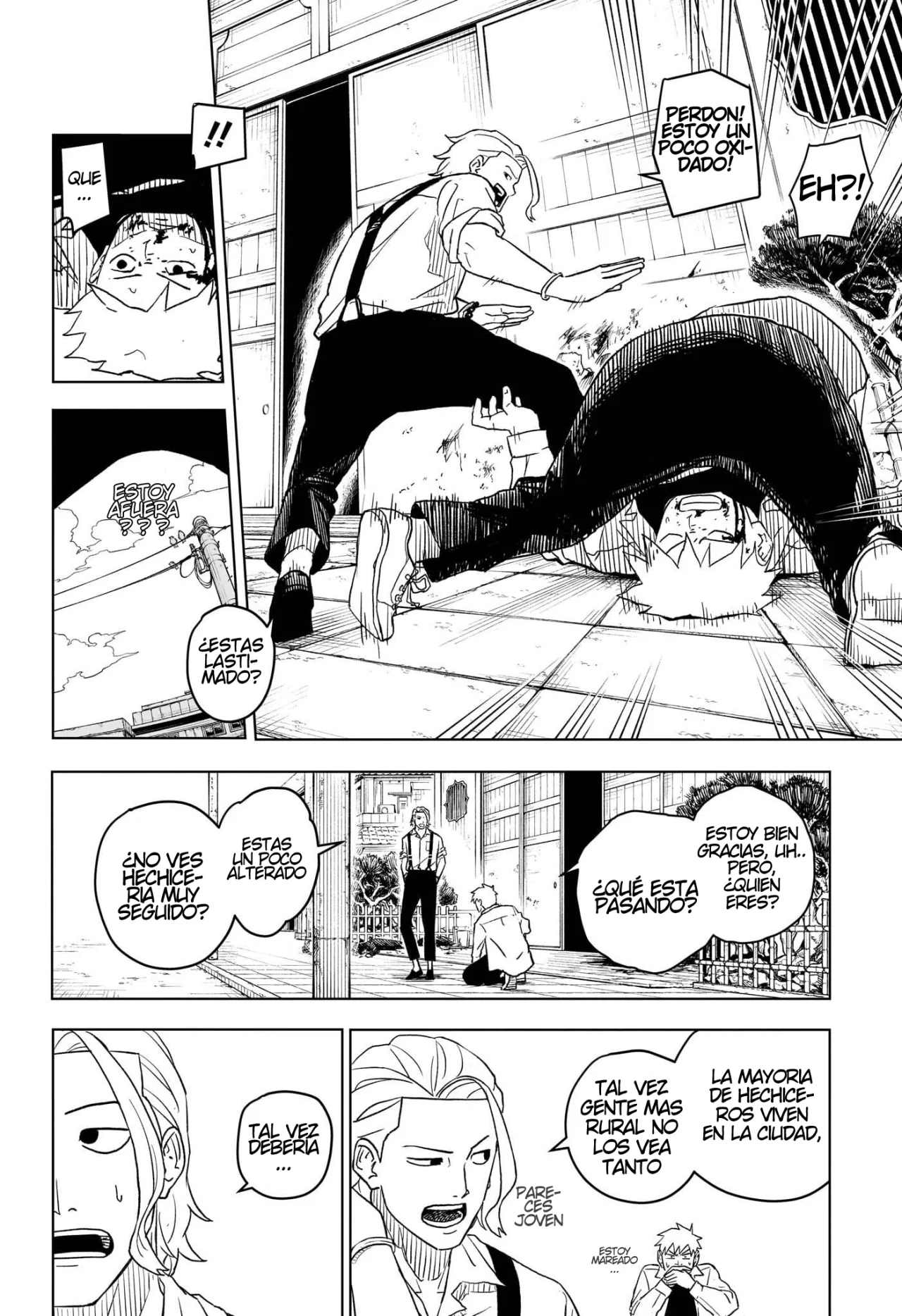 Kagurabachi Capitulo 2: Demasiado página 9