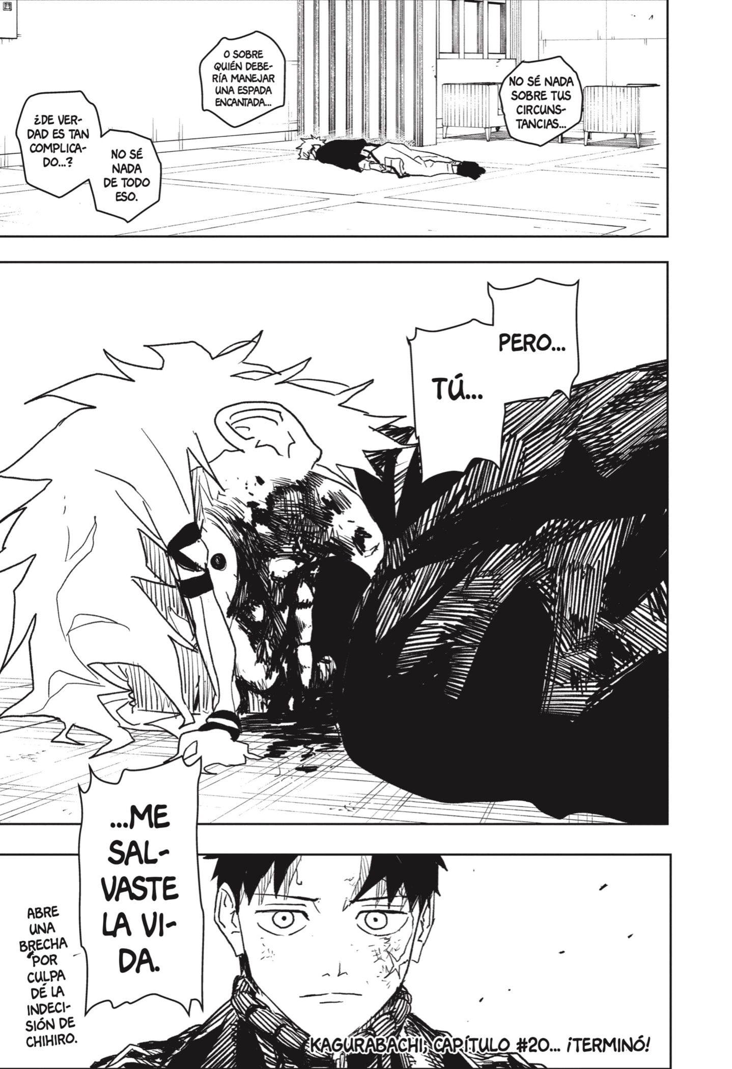 Kagurabachi Capitulo 20: El arma de los Kamunabi página 19
