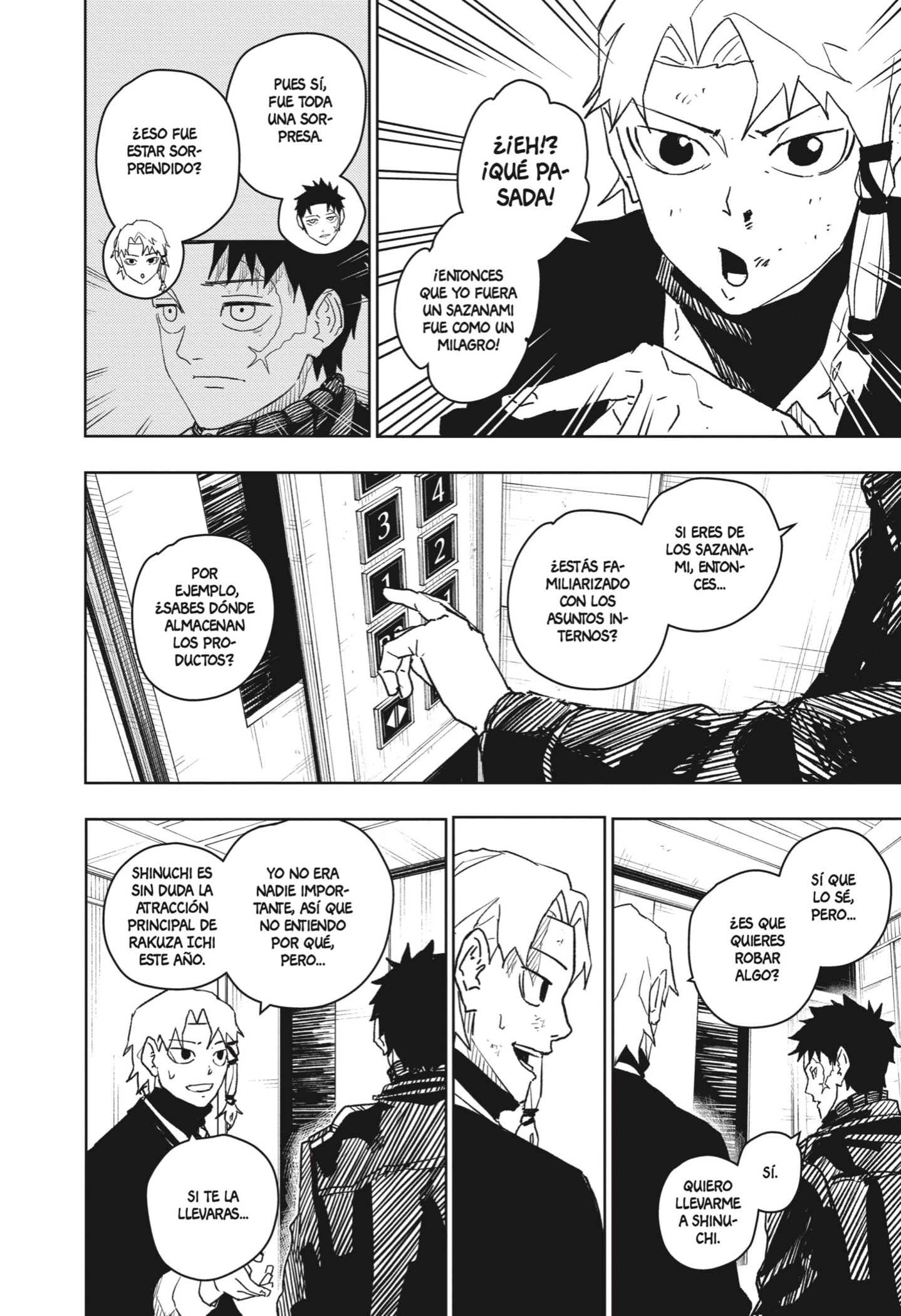 Kagurabachi Capitulo 20: El arma de los Kamunabi página 4