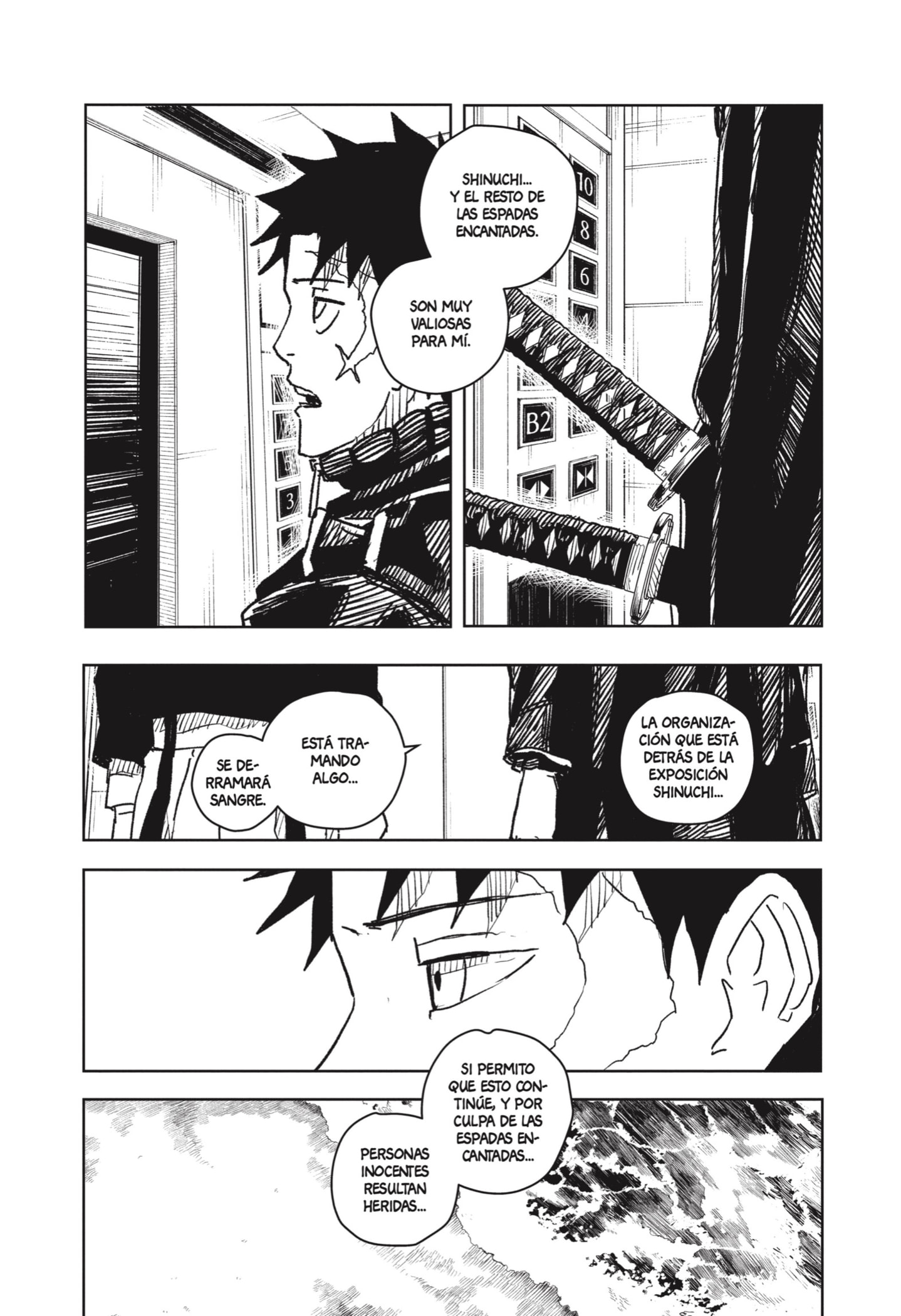 Kagurabachi Capitulo 20: El arma de los Kamunabi página 6