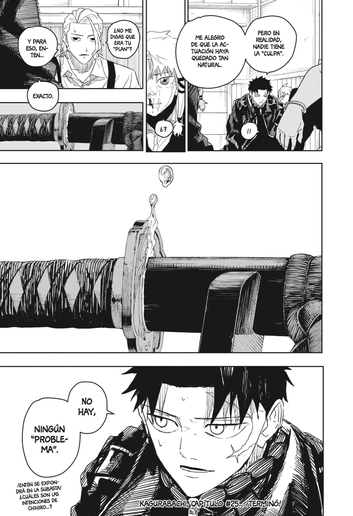 Kagurabachi Capitulo 25: Trato página 19
