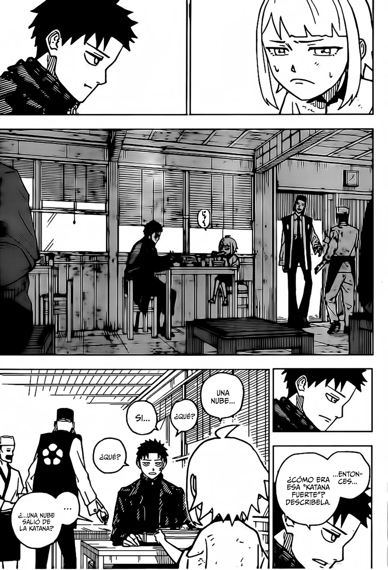 Kagurabachi Capitulo 3: Testigo. página 18