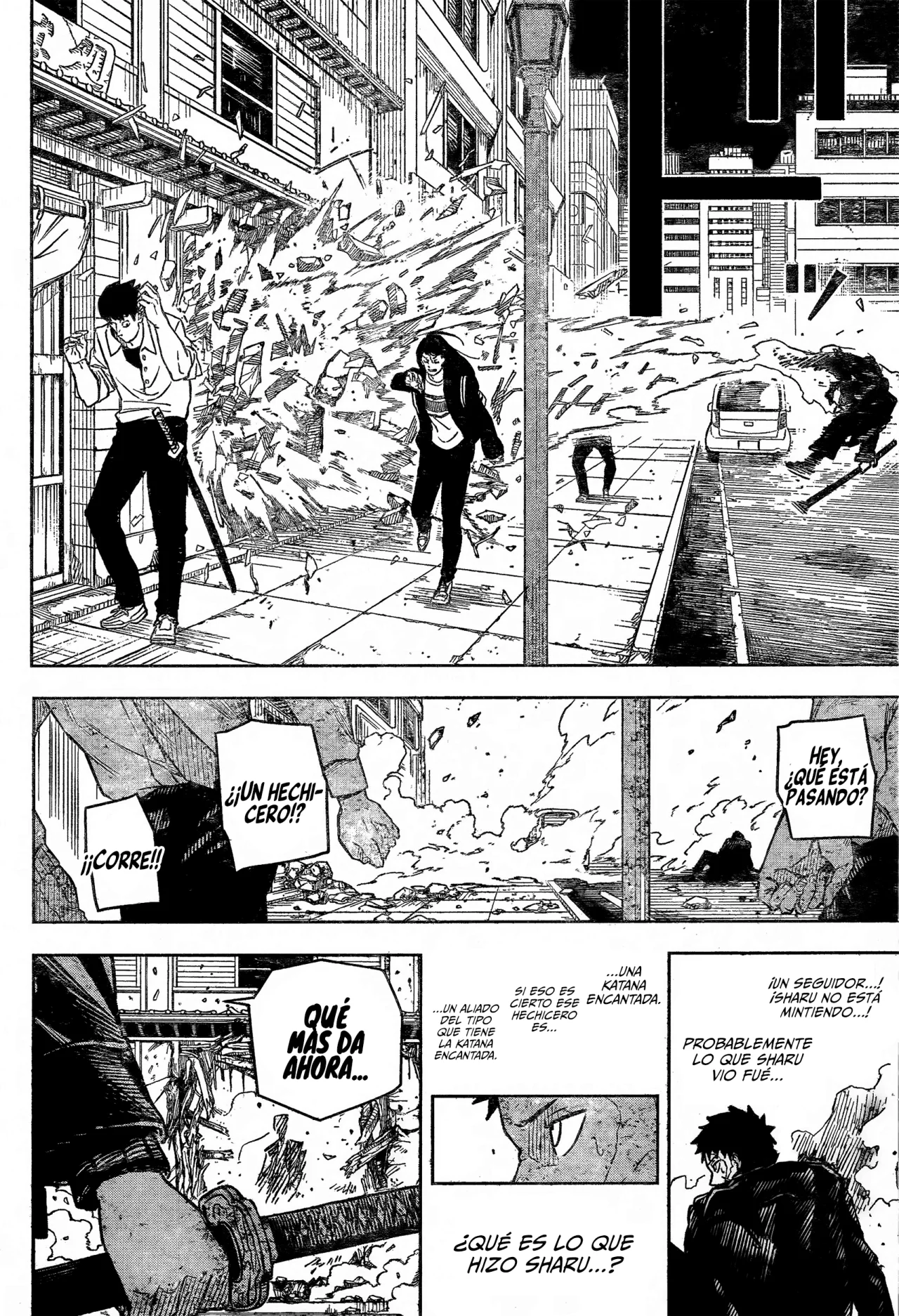 Kagurabachi Capitulo 3: Testigo. página 23
