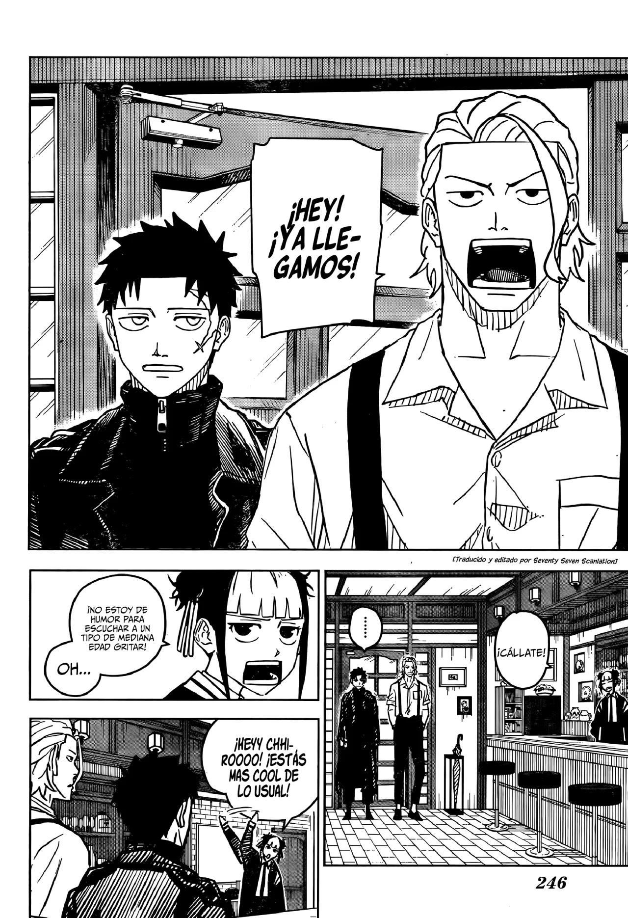 Kagurabachi Capitulo 3: Testigo. página 7
