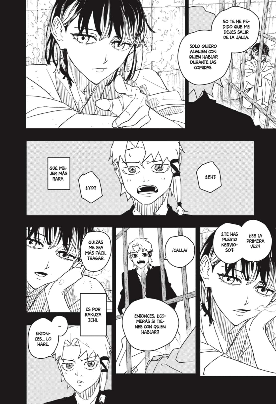 Kagurabachi Capitulo 35: Jaula página 4
