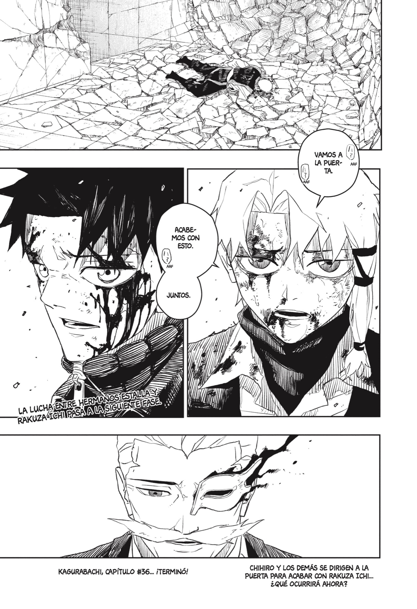 Kagurabachi Capitulo 36: Genios página 19