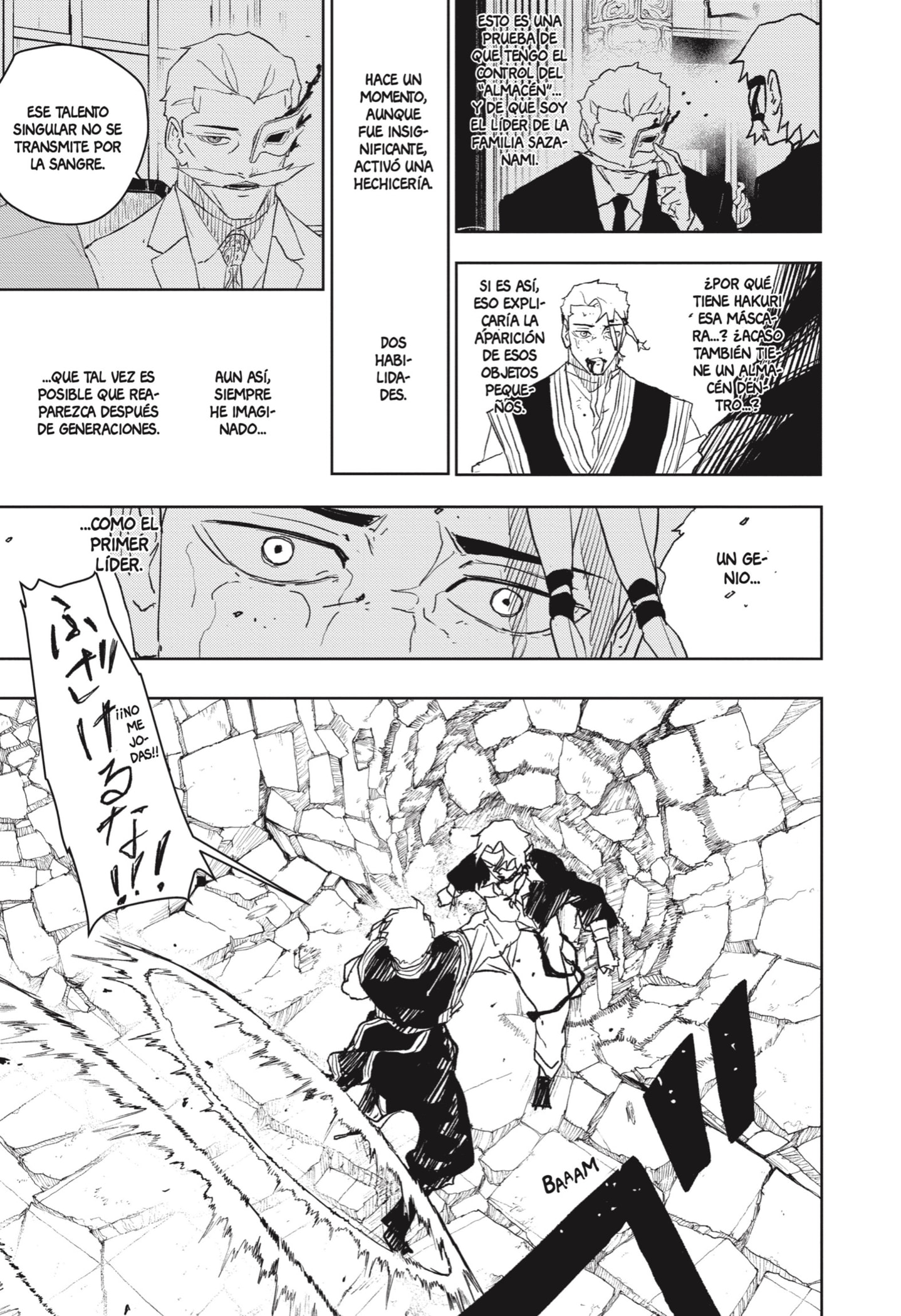 Kagurabachi Capitulo 36: Genios página 9
