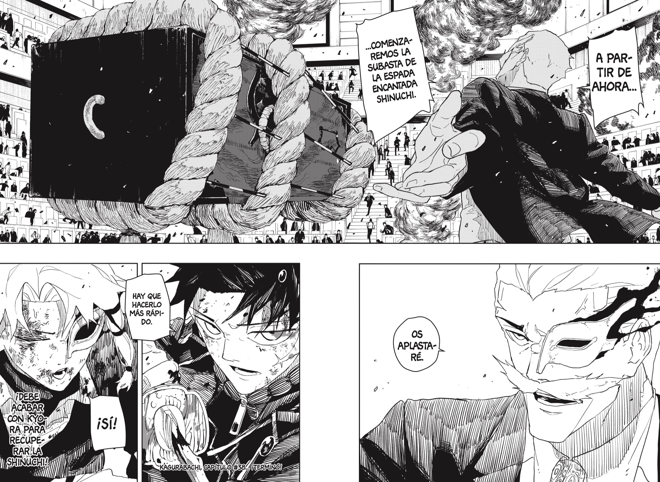 Kagurabachi Capitulo 38: Competición página 20