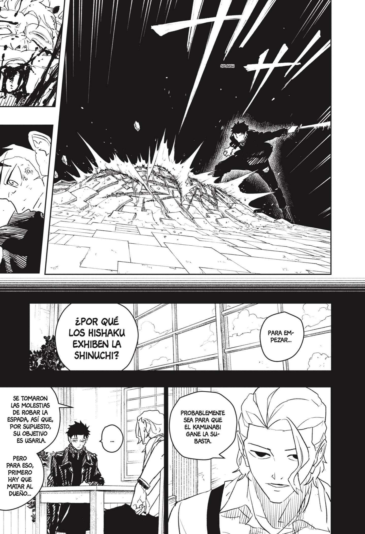 Kagurabachi Capitulo 40: Una parte página 3