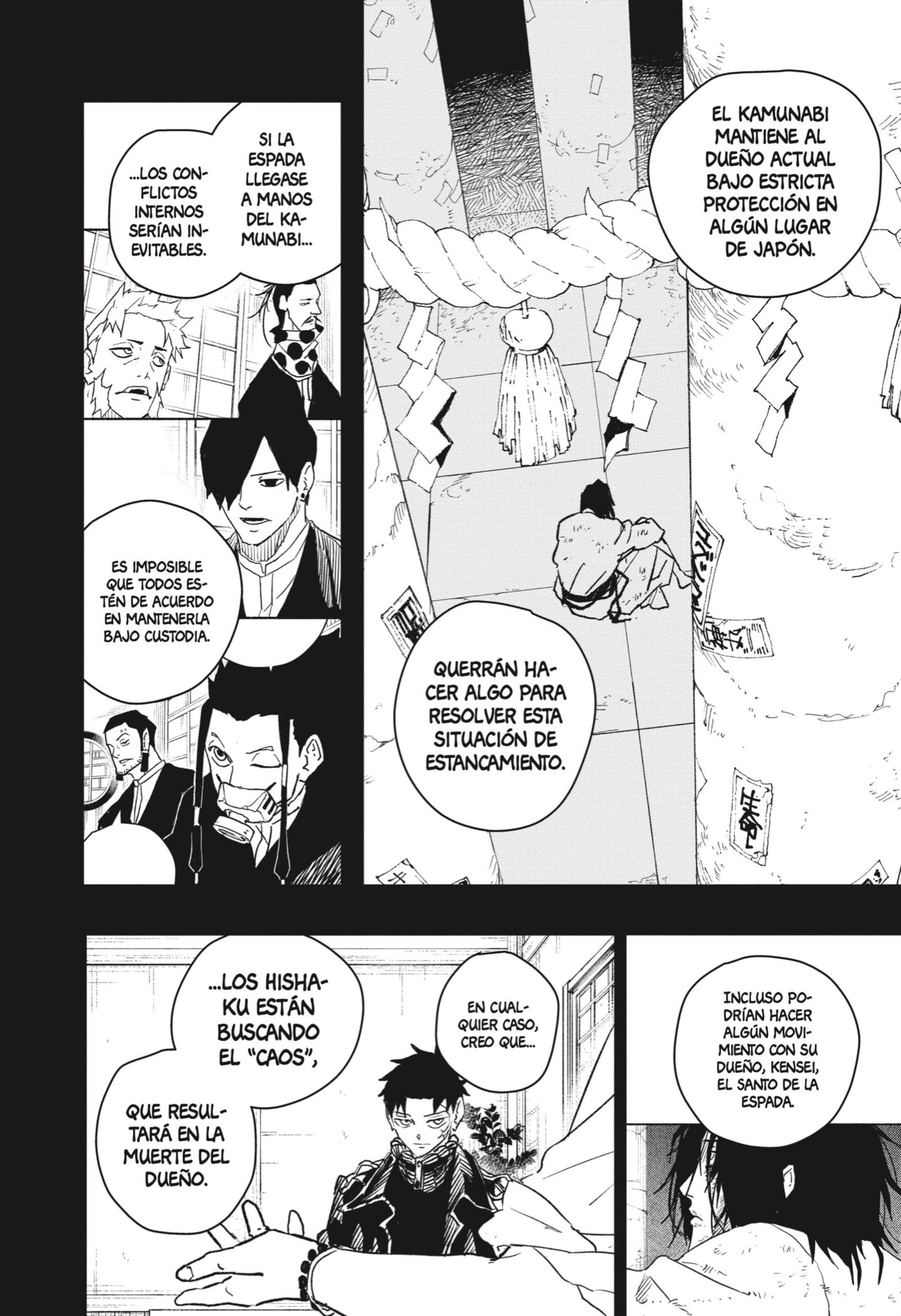 Kagurabachi Capitulo 40: Una parte página 4