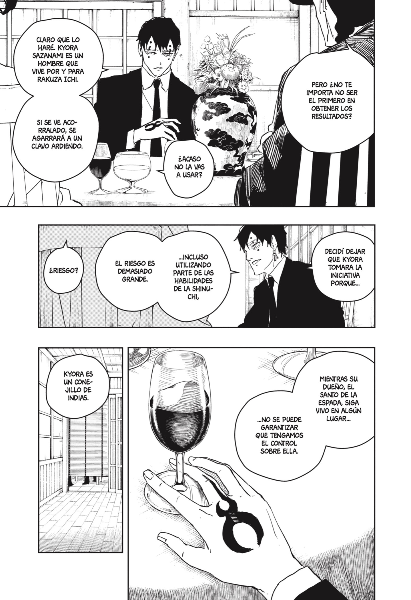 Kagurabachi Capitulo 40: Una parte página 9