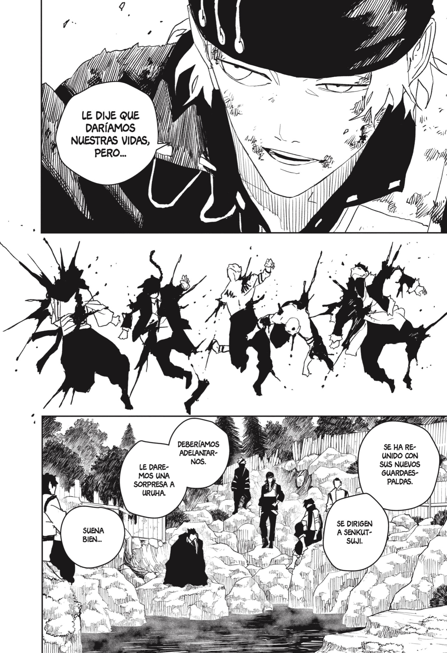 Kagurabachi Capitulo 48: Escuadrón de vapor de Kokugoku página 12