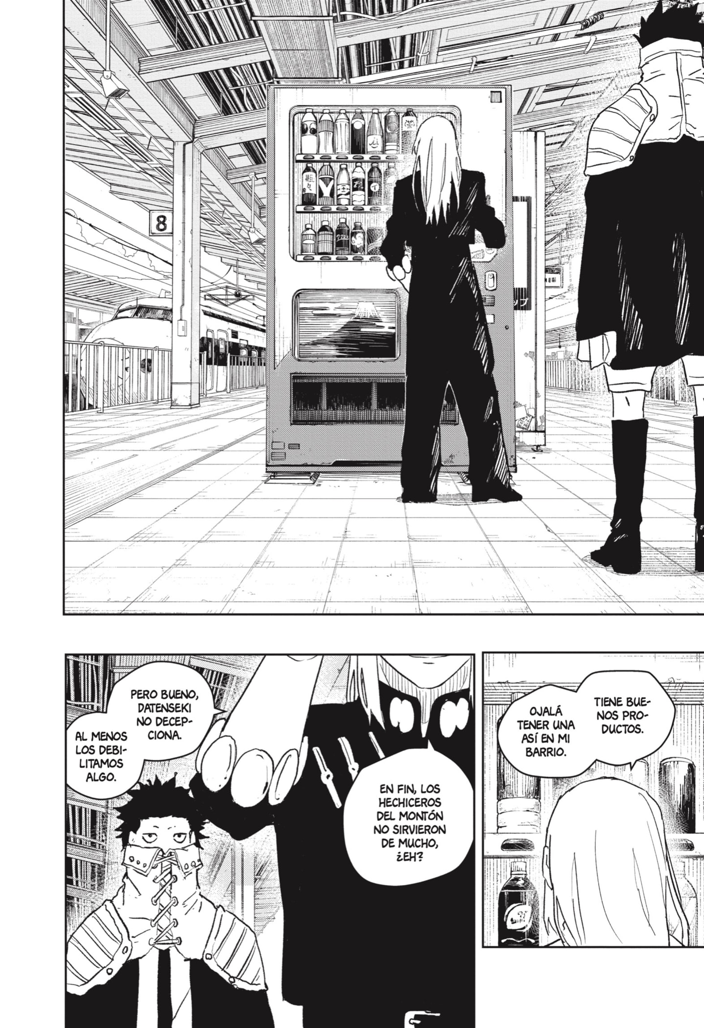 Kagurabachi Capitulo 48: Escuadrón de vapor de Kokugoku página 14