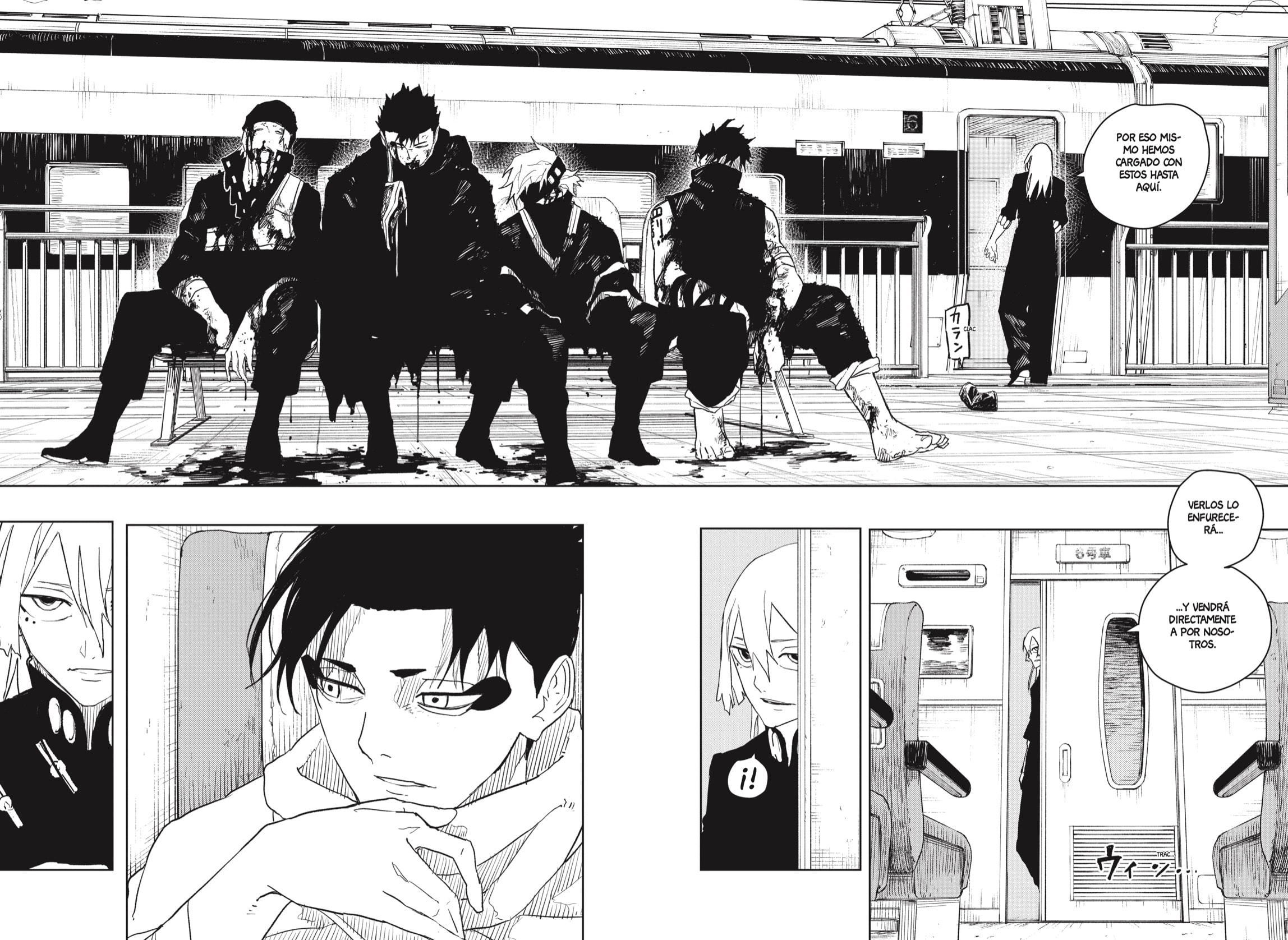 Kagurabachi Capitulo 48: Escuadrón de vapor de Kokugoku página 16