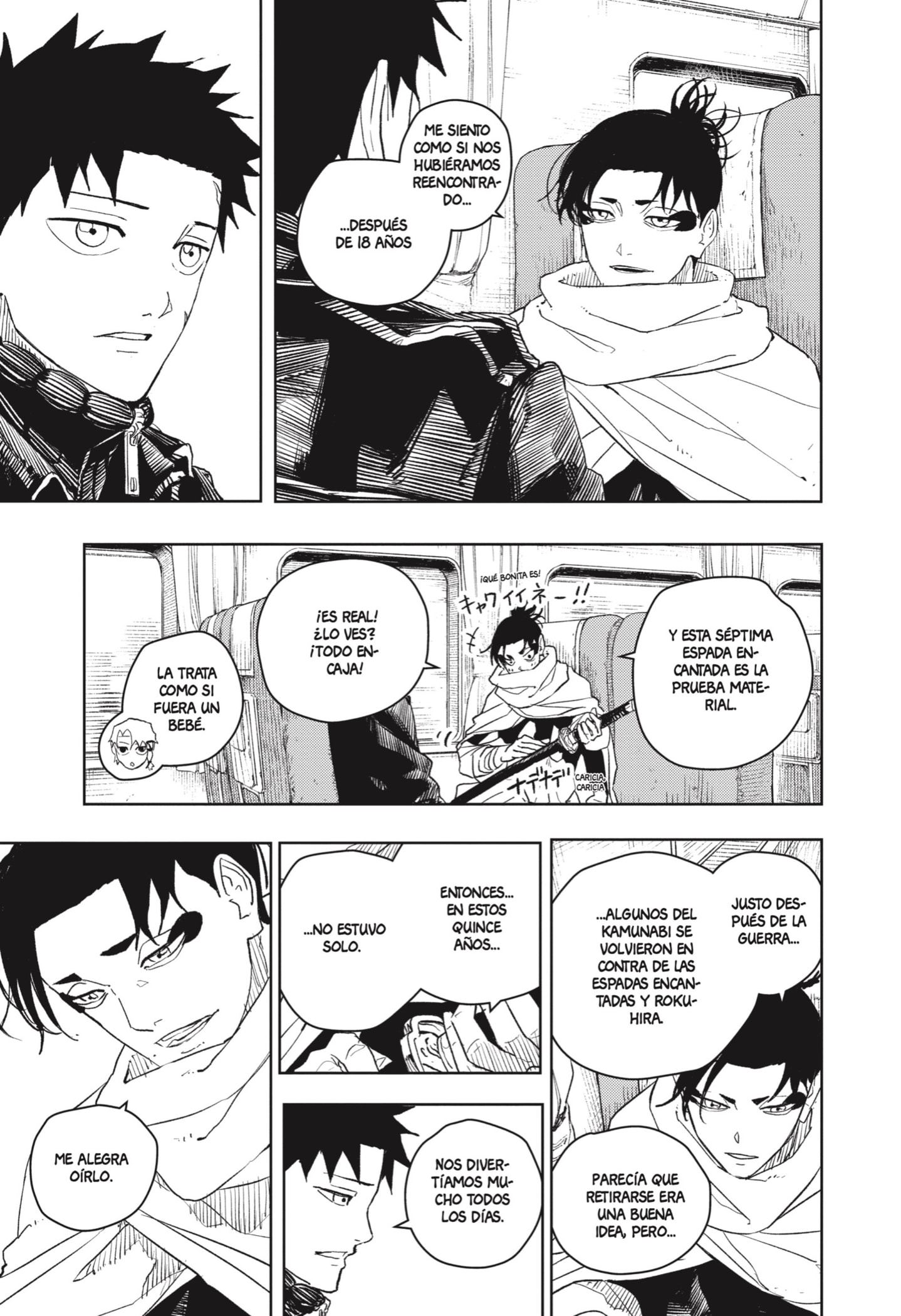 Kagurabachi Capitulo 48: Escuadrón de vapor de Kokugoku página 3