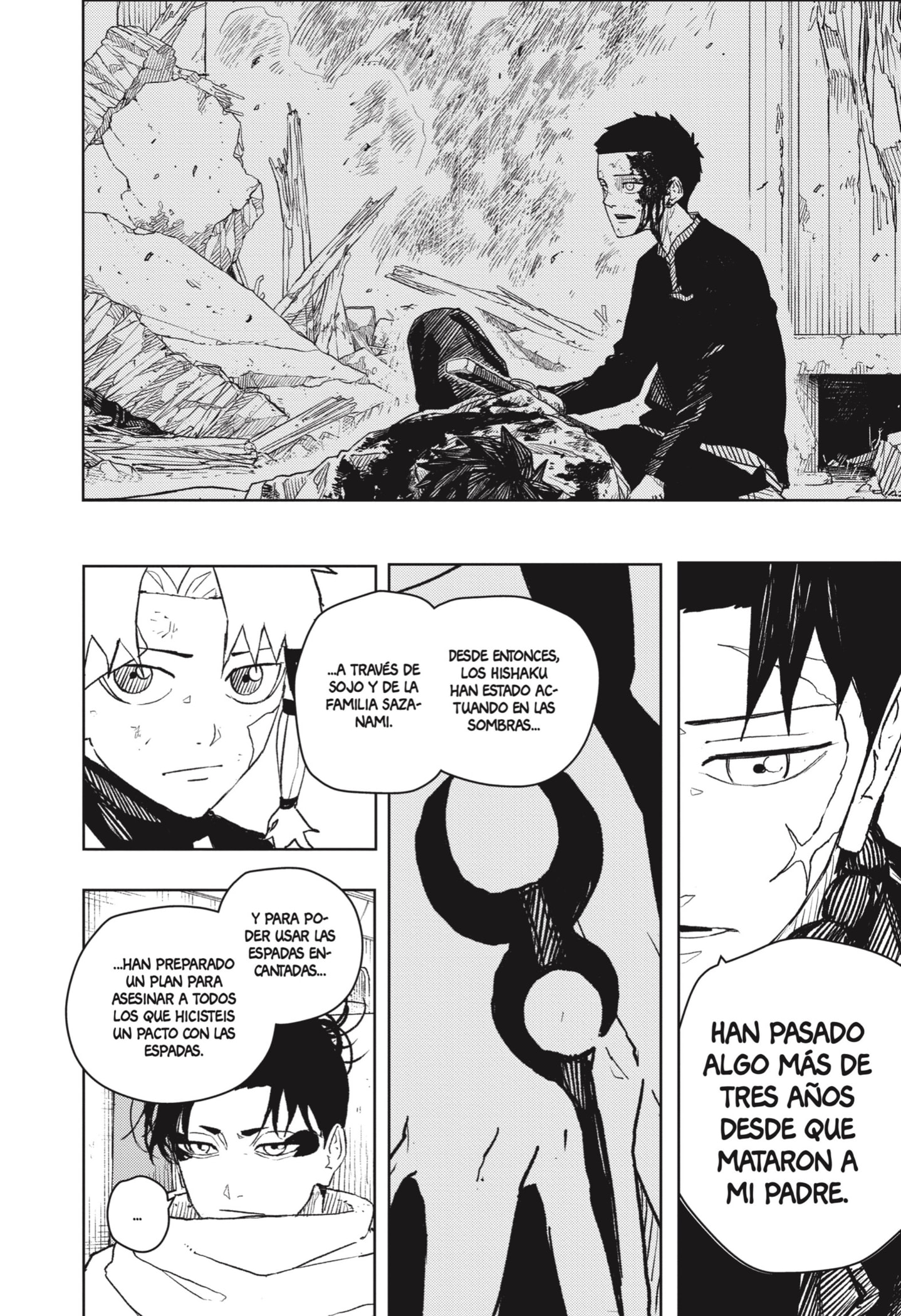 Kagurabachi Capitulo 48: Escuadrón de vapor de Kokugoku página 4