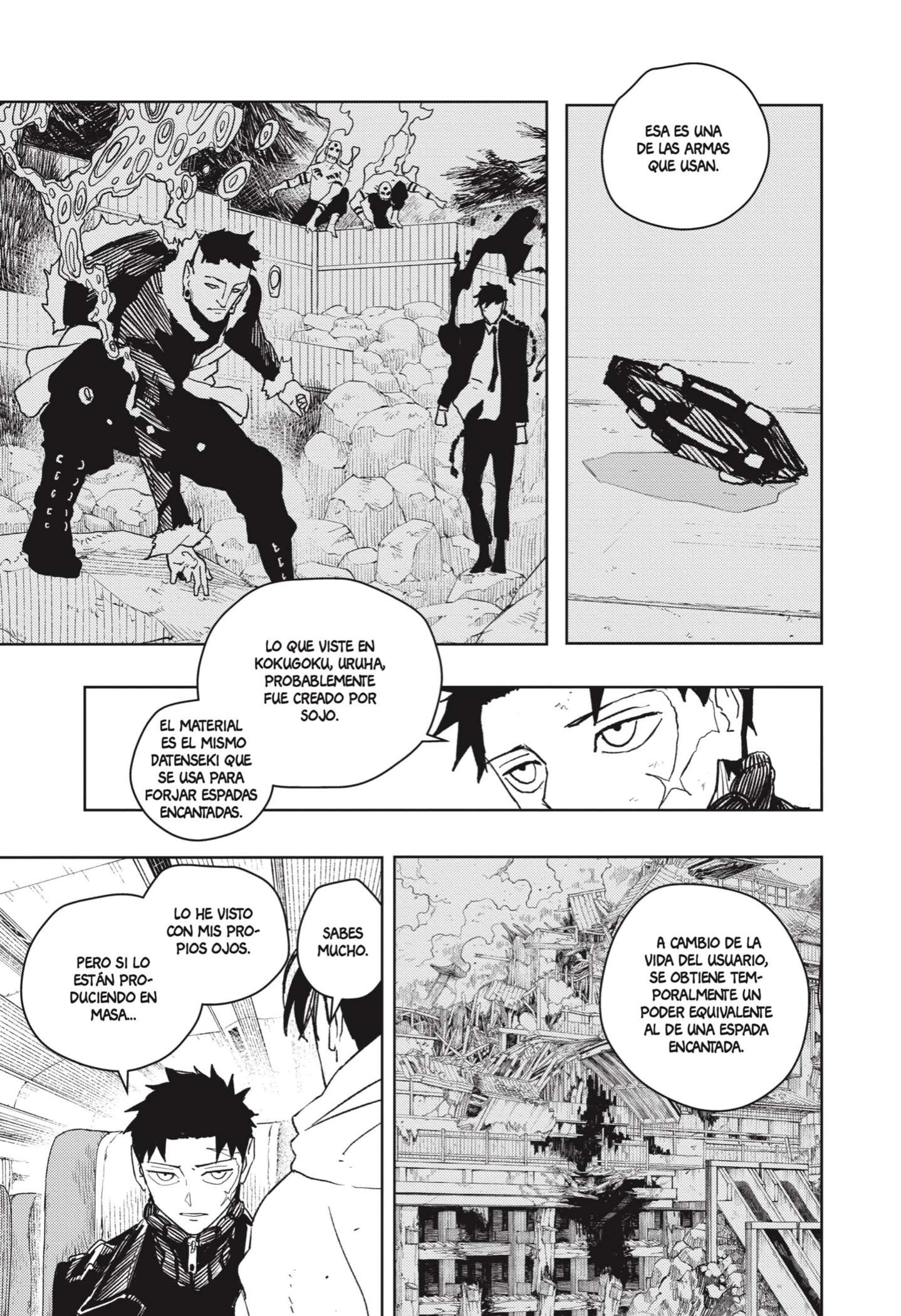 Kagurabachi Capitulo 48: Escuadrón de vapor de Kokugoku página 5