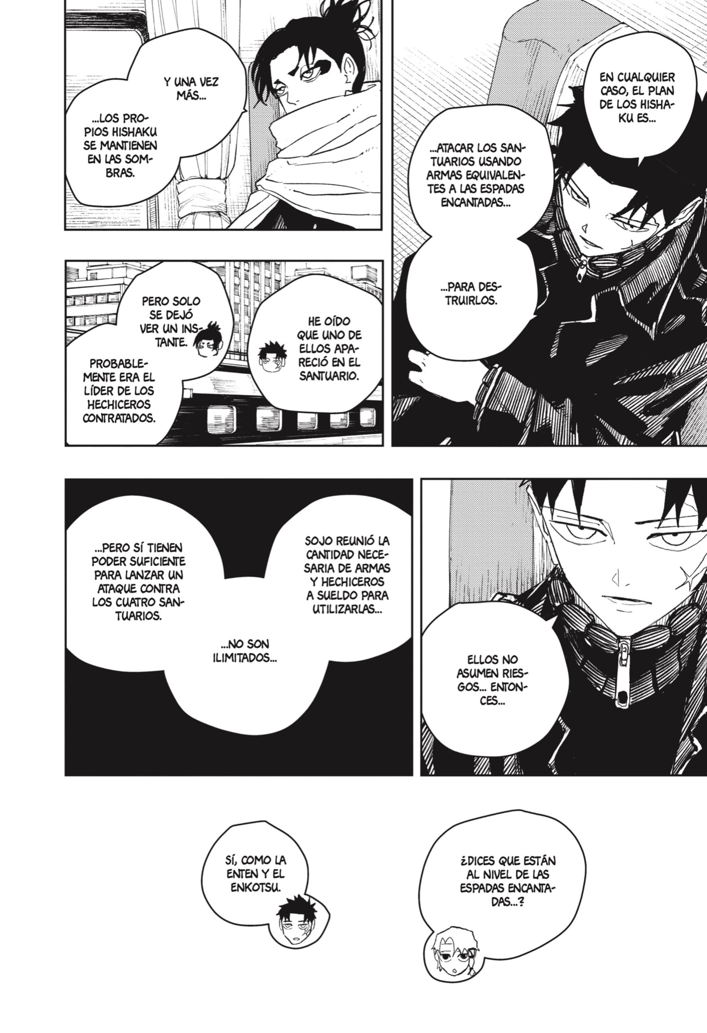 Kagurabachi Capitulo 48: Escuadrón de vapor de Kokugoku página 6