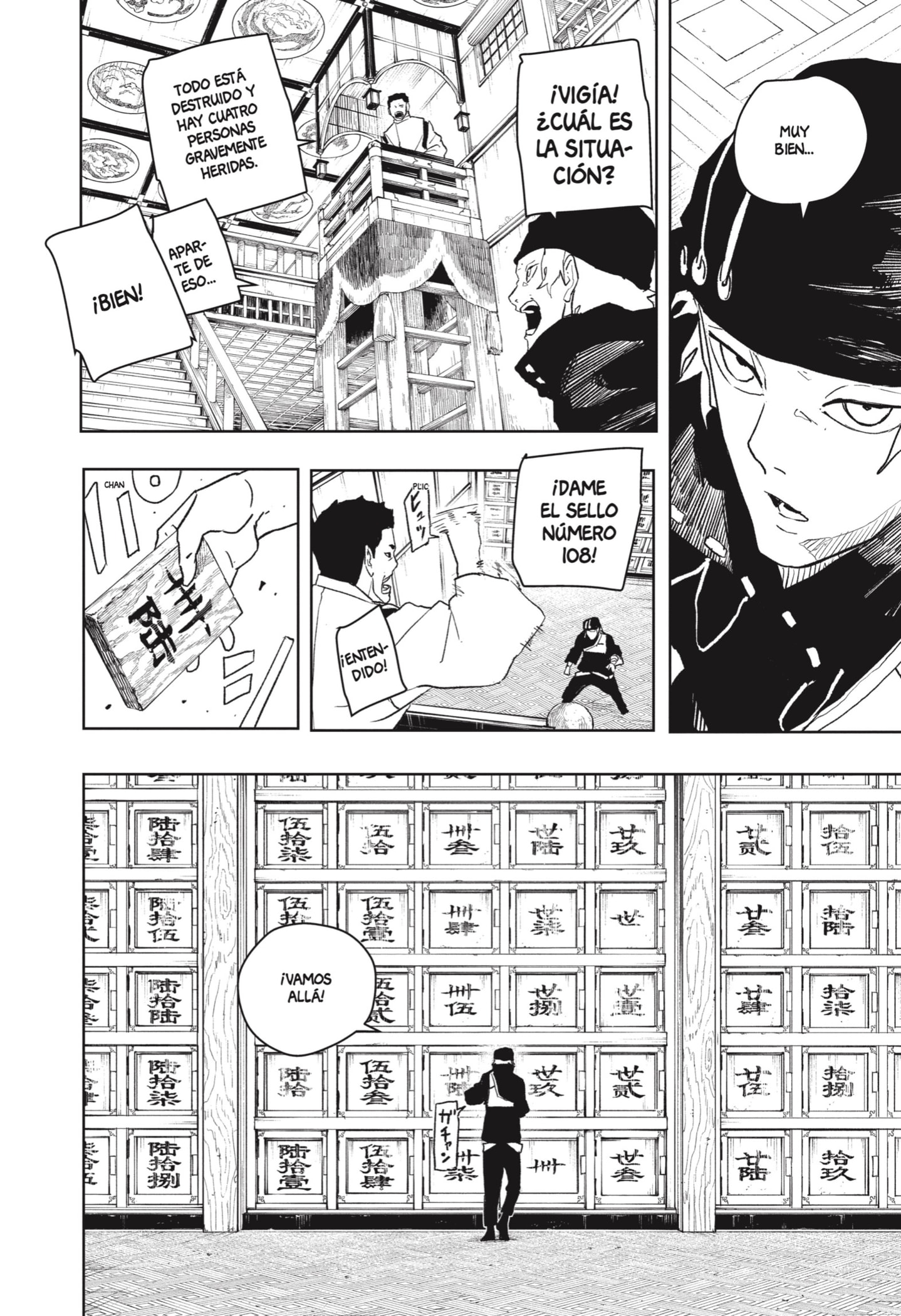 Kagurabachi Capitulo 48: Escuadrón de vapor de Kokugoku página 8