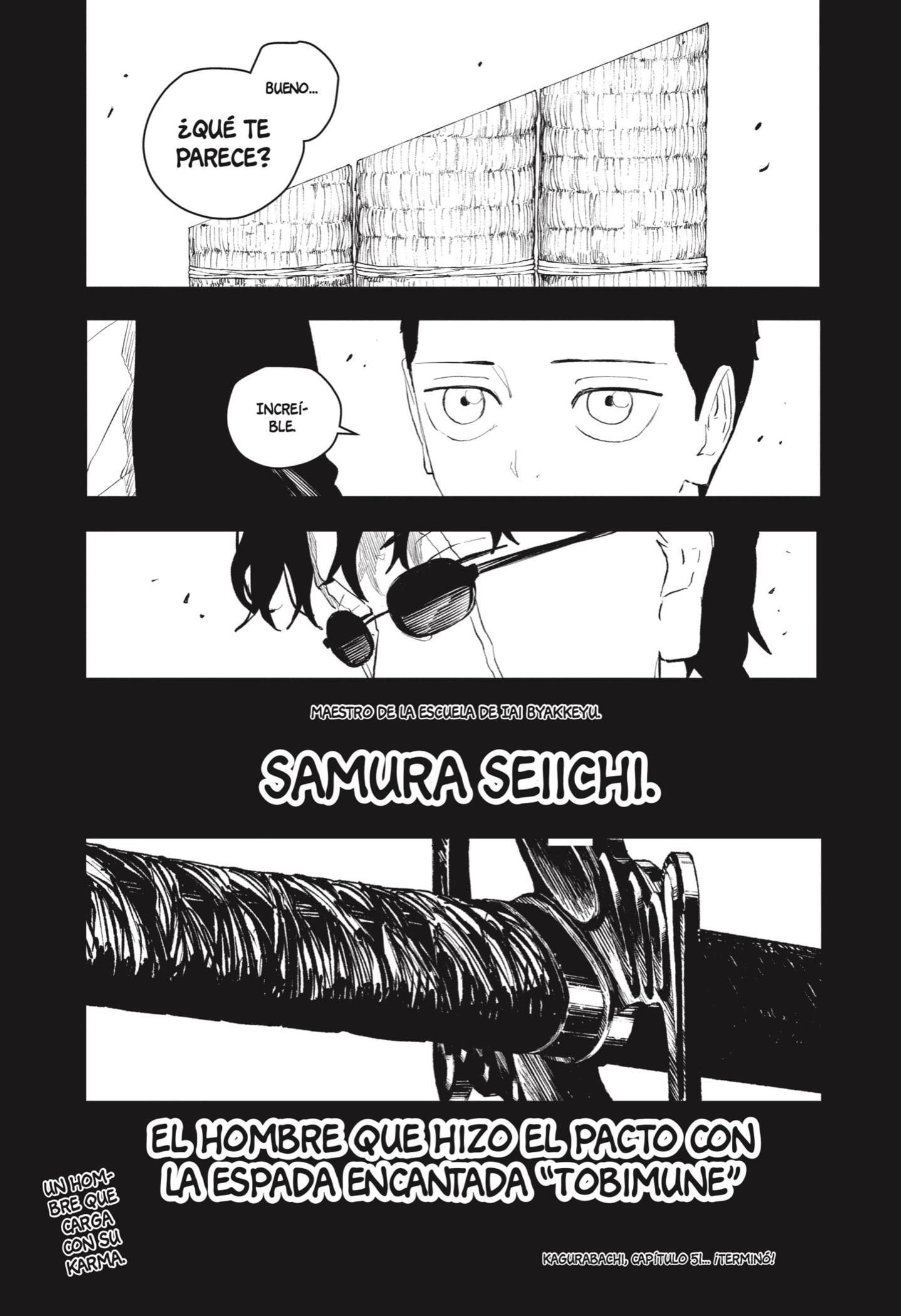 Kagurabachi Capitulo 51: Samura página 18