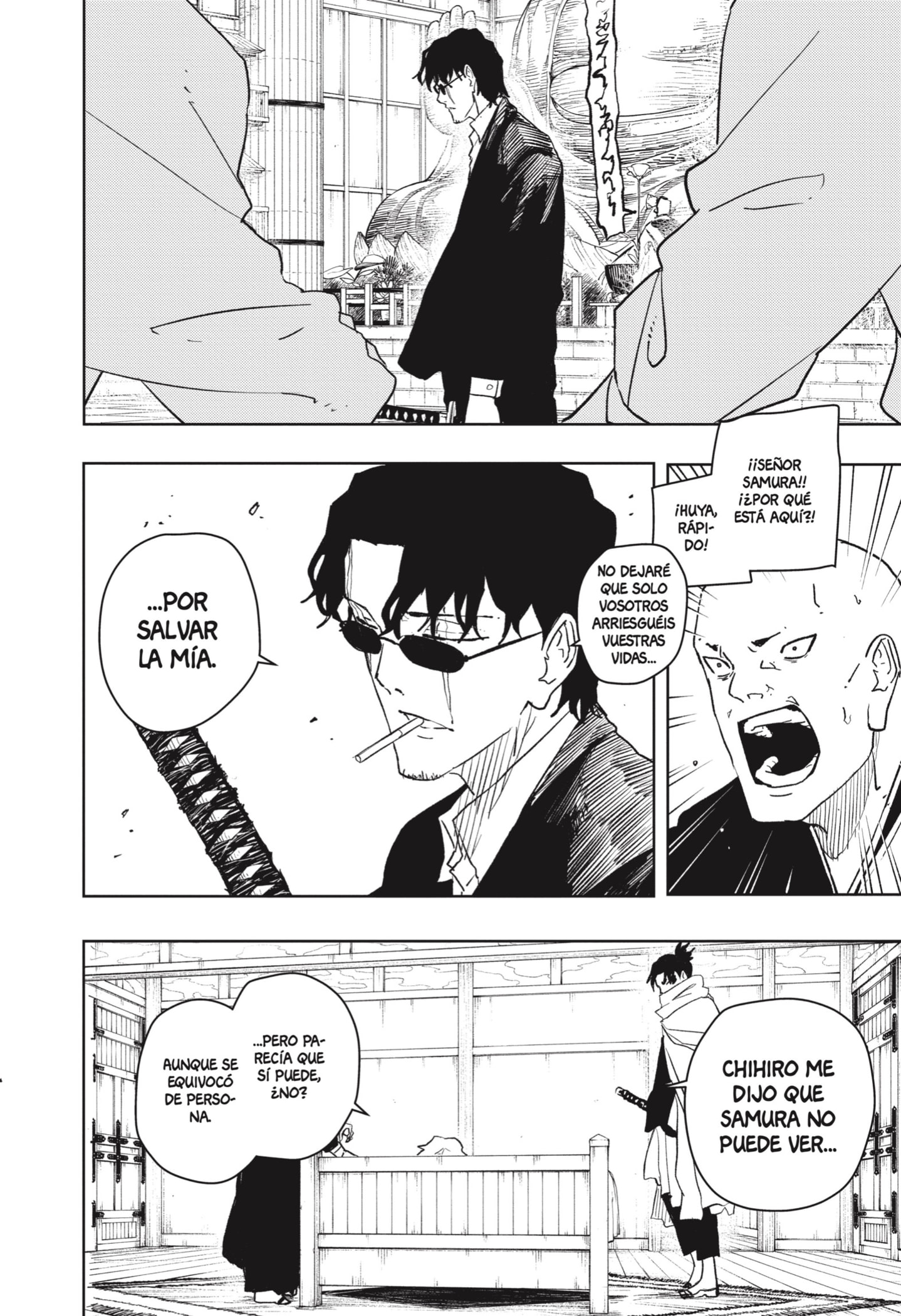 Kagurabachi Capitulo 51: Samura página 8