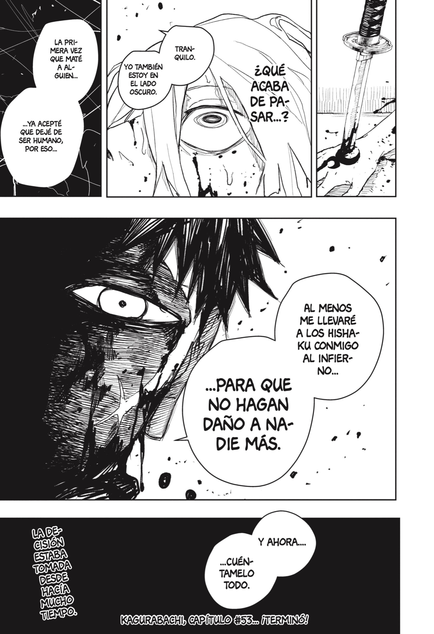 Kagurabachi Capitulo 53: Oscuridad página 20