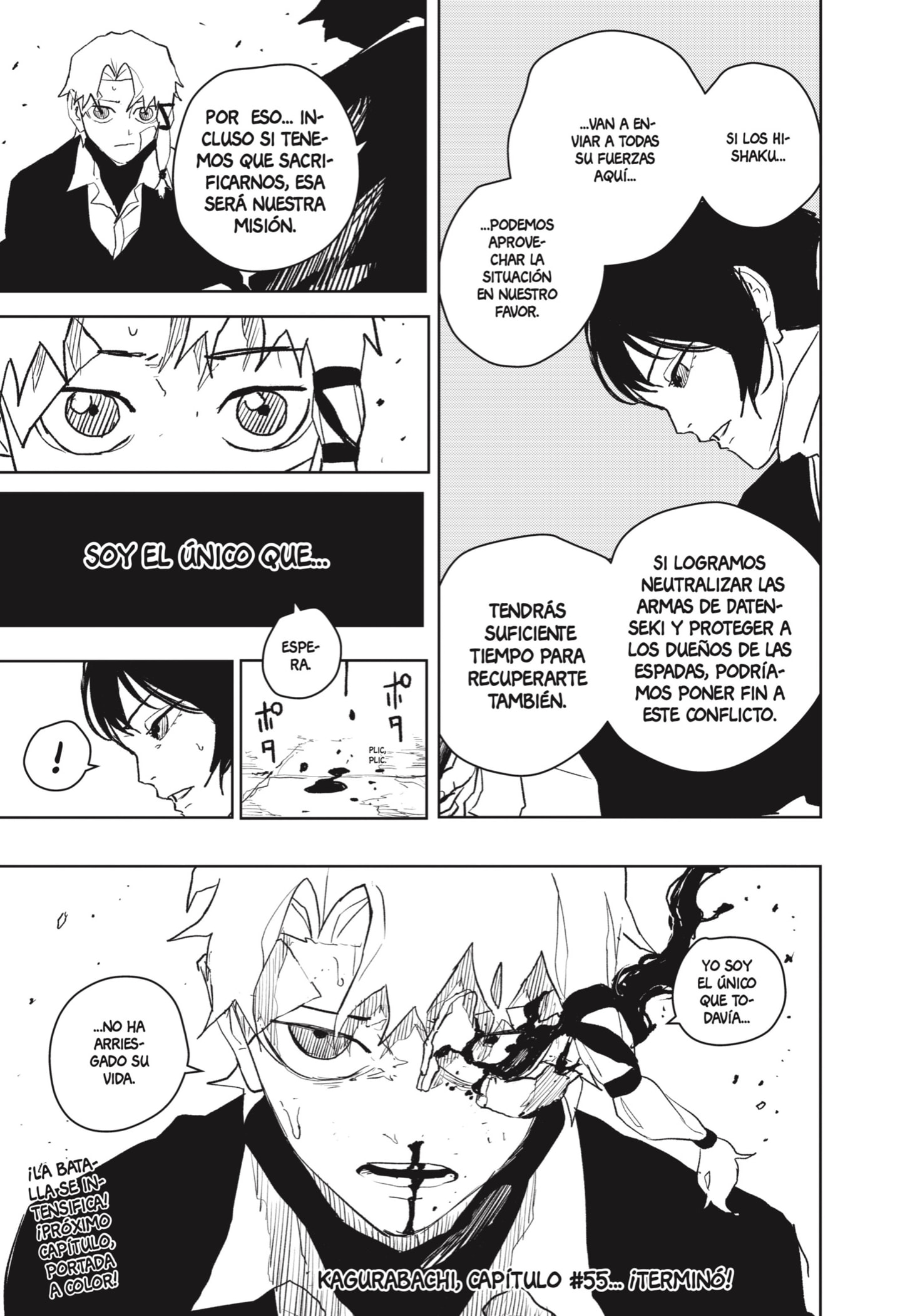 Kagurabachi Capitulo 55: Batalla en unión página 17