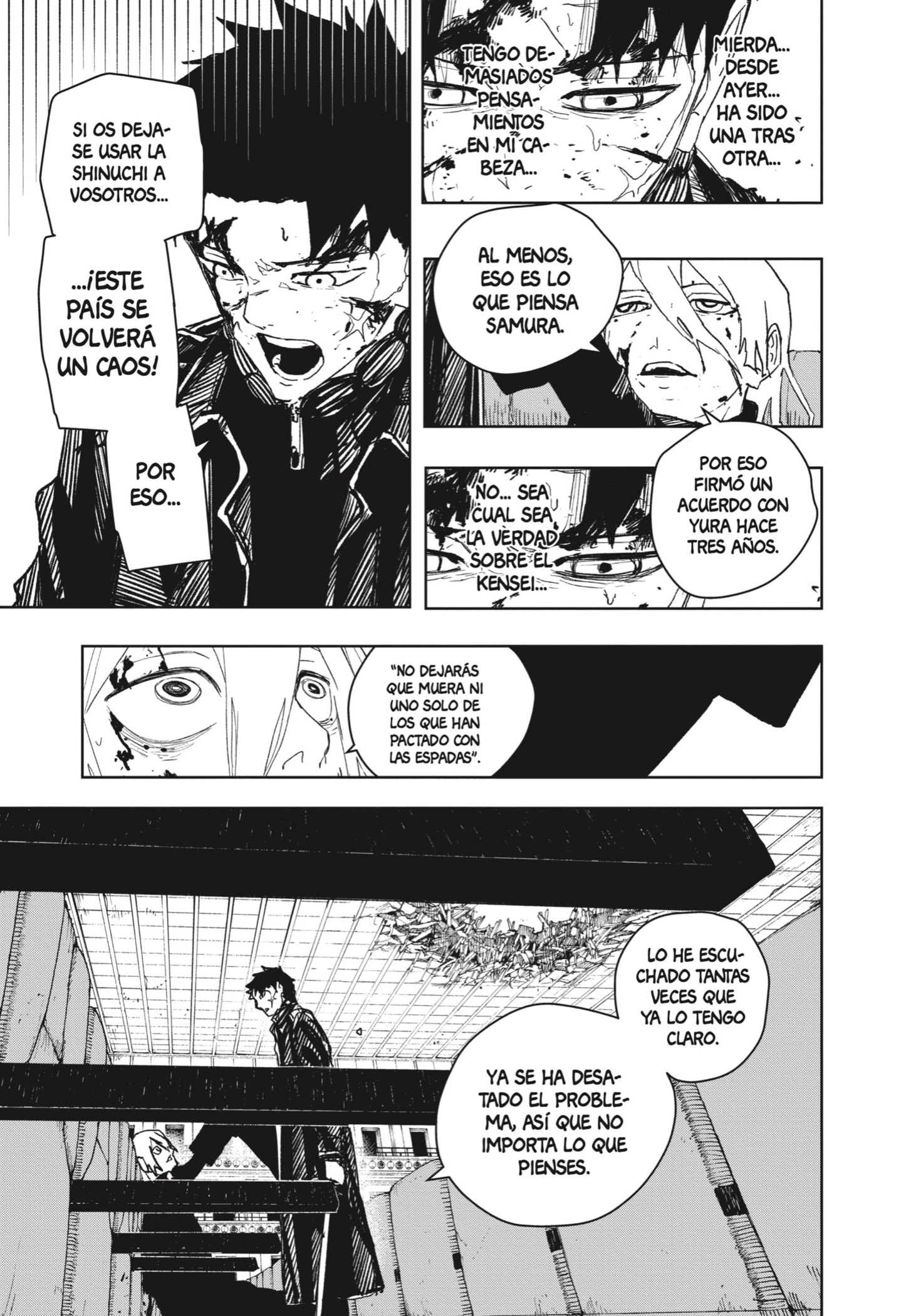 Kagurabachi Capitulo 57: Colapso página 13