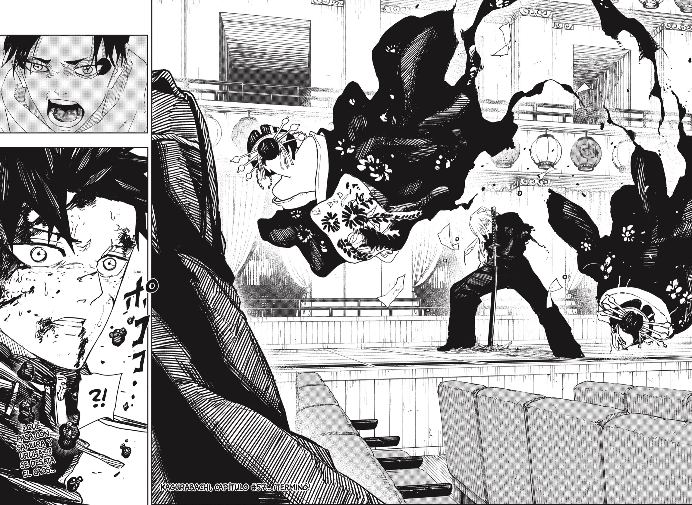 Kagurabachi Capitulo 57: Colapso página 18
