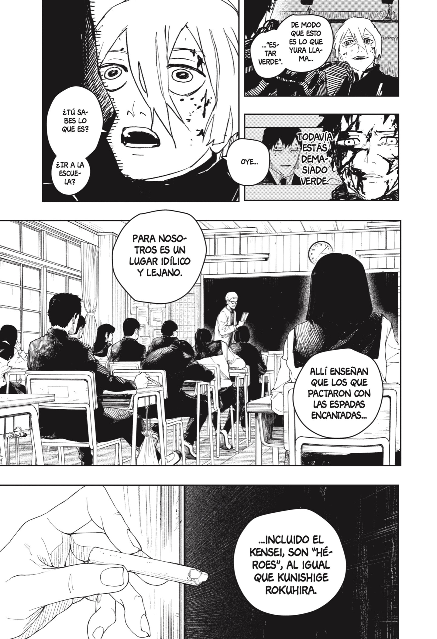 Kagurabachi Capitulo 57: Colapso página 9