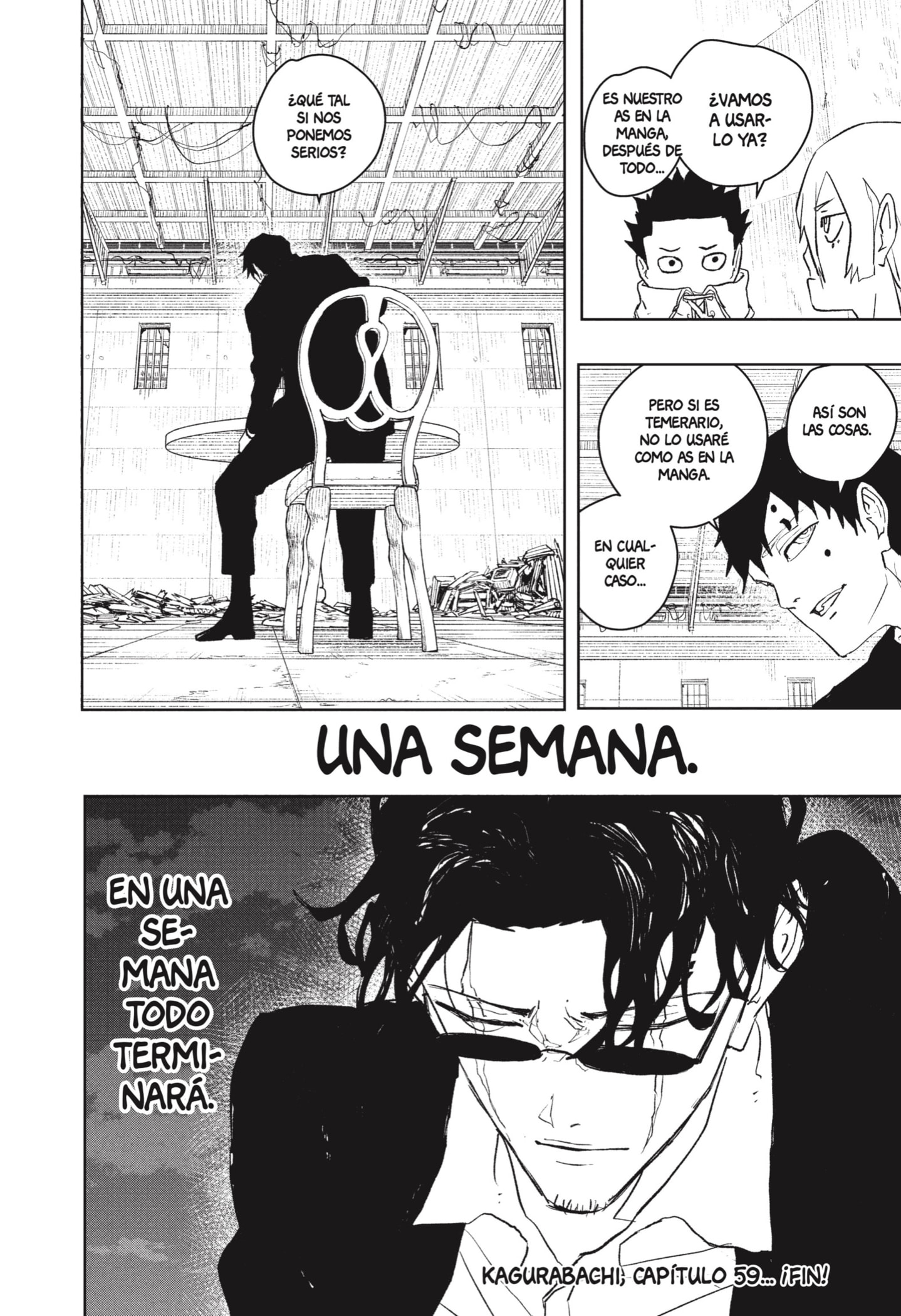 Kagurabachi Capitulo 59: Un oscuro cambio página 18