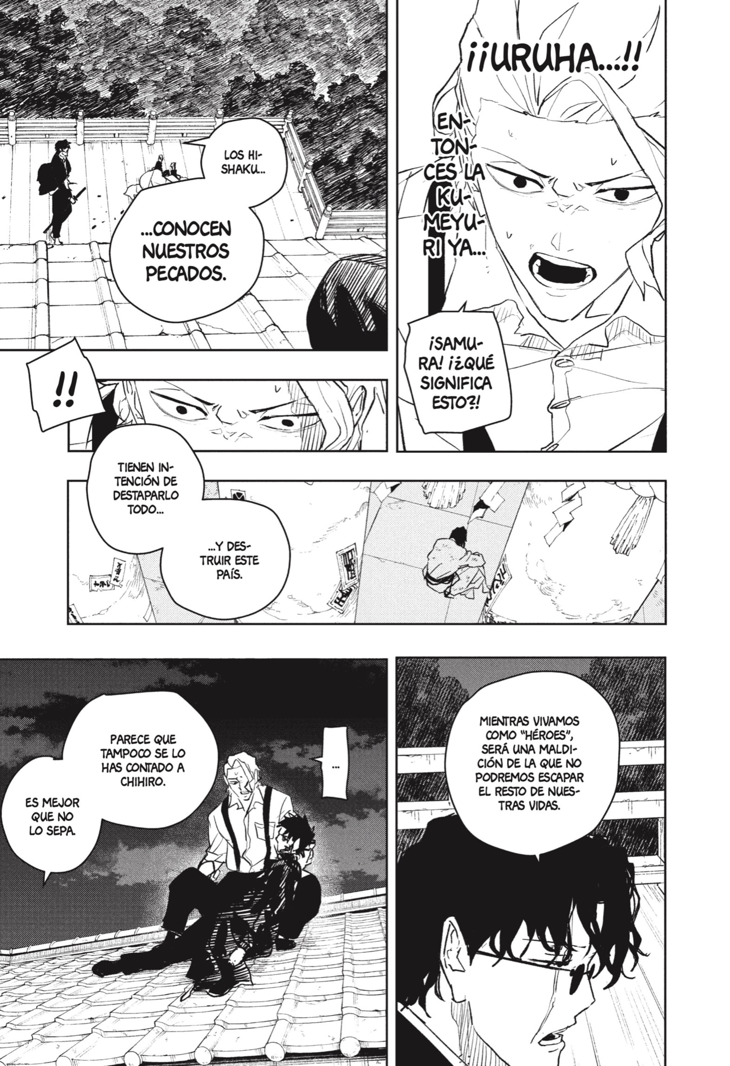 Kagurabachi Capitulo 59: Un oscuro cambio página 8