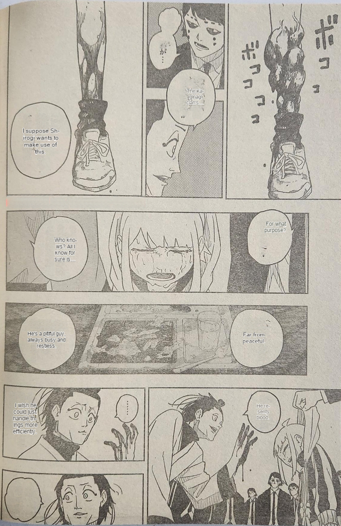 Kagurabachi Capitulo 6: Calma. página 12