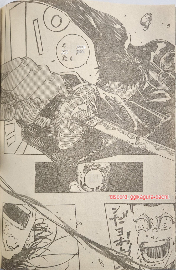 Kagurabachi Capitulo 6: Calma. página 14