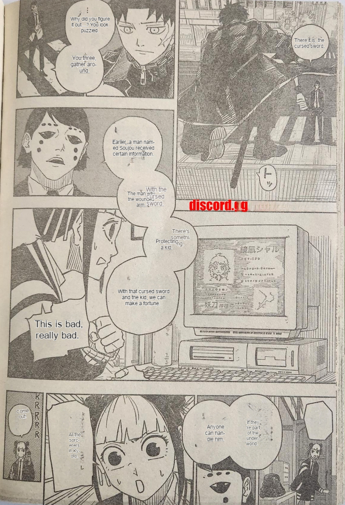 Kagurabachi Capitulo 6: Calma. página 4
