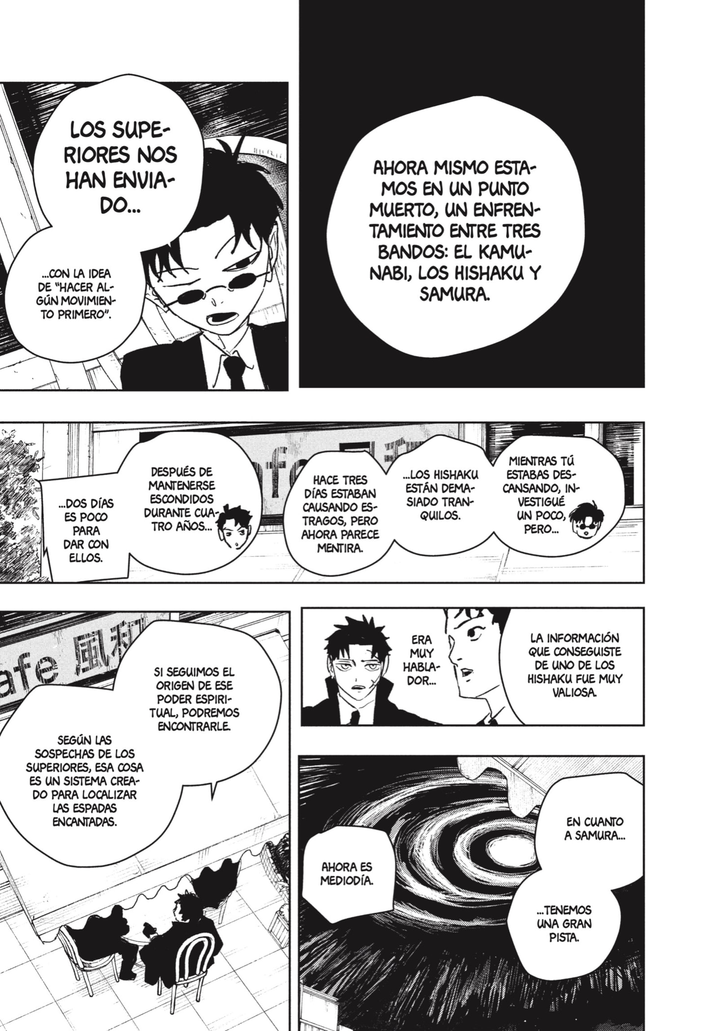 Kagurabachi Capitulo 61: Batalla nocturna página 5
