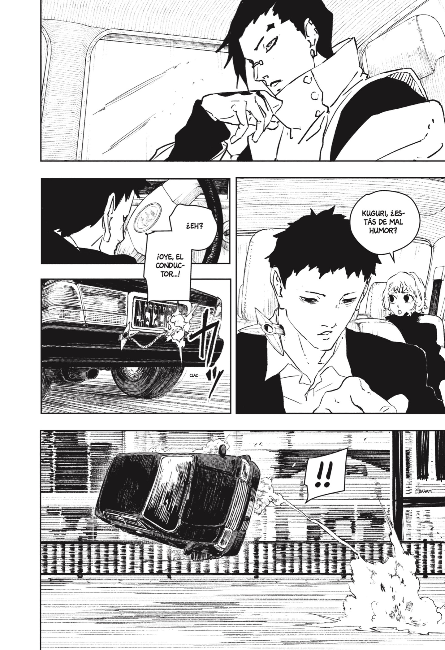 Kagurabachi Capitulo 63: Persecución en vehículos página 10