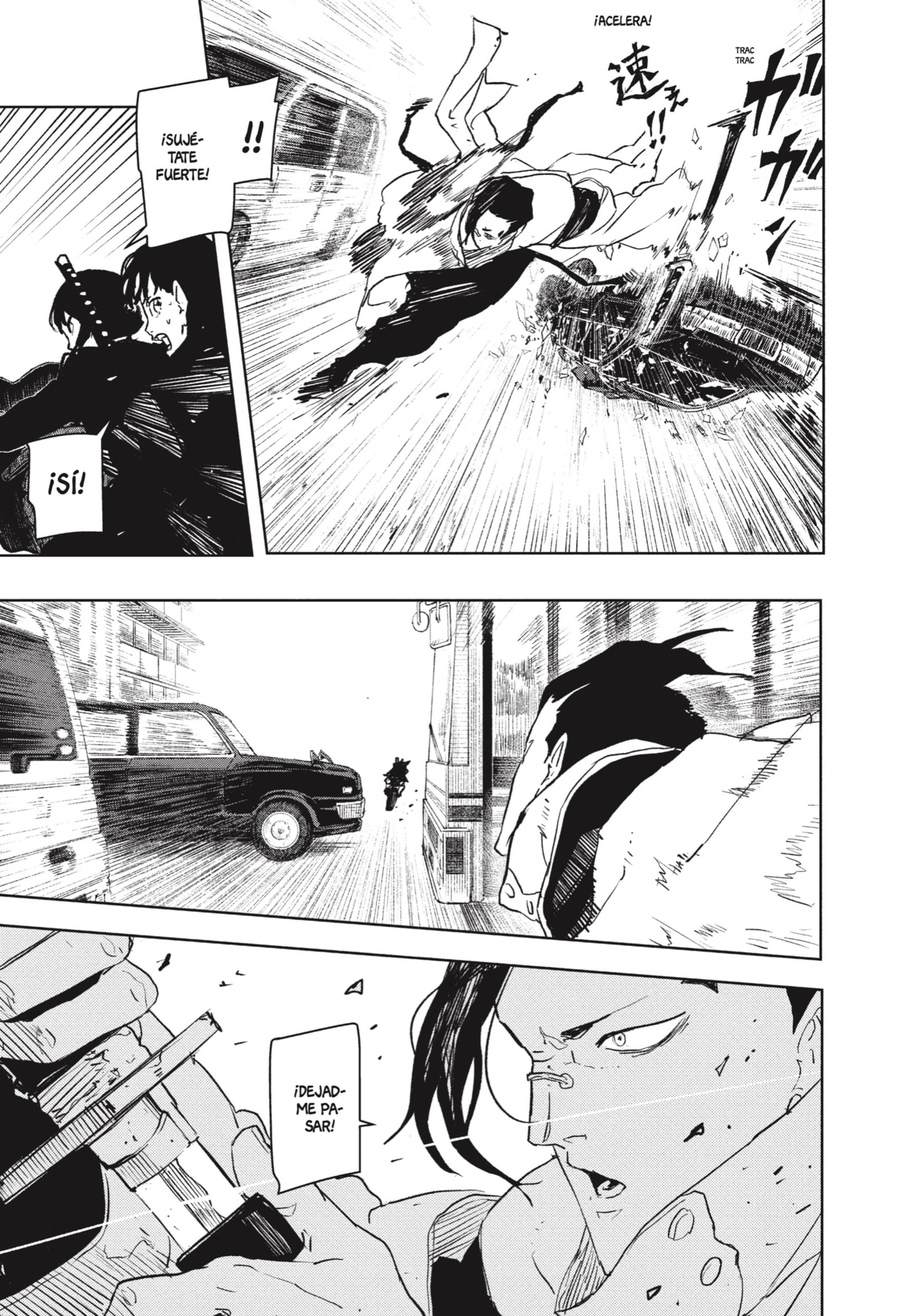 Kagurabachi Capitulo 63: Persecución en vehículos página 12