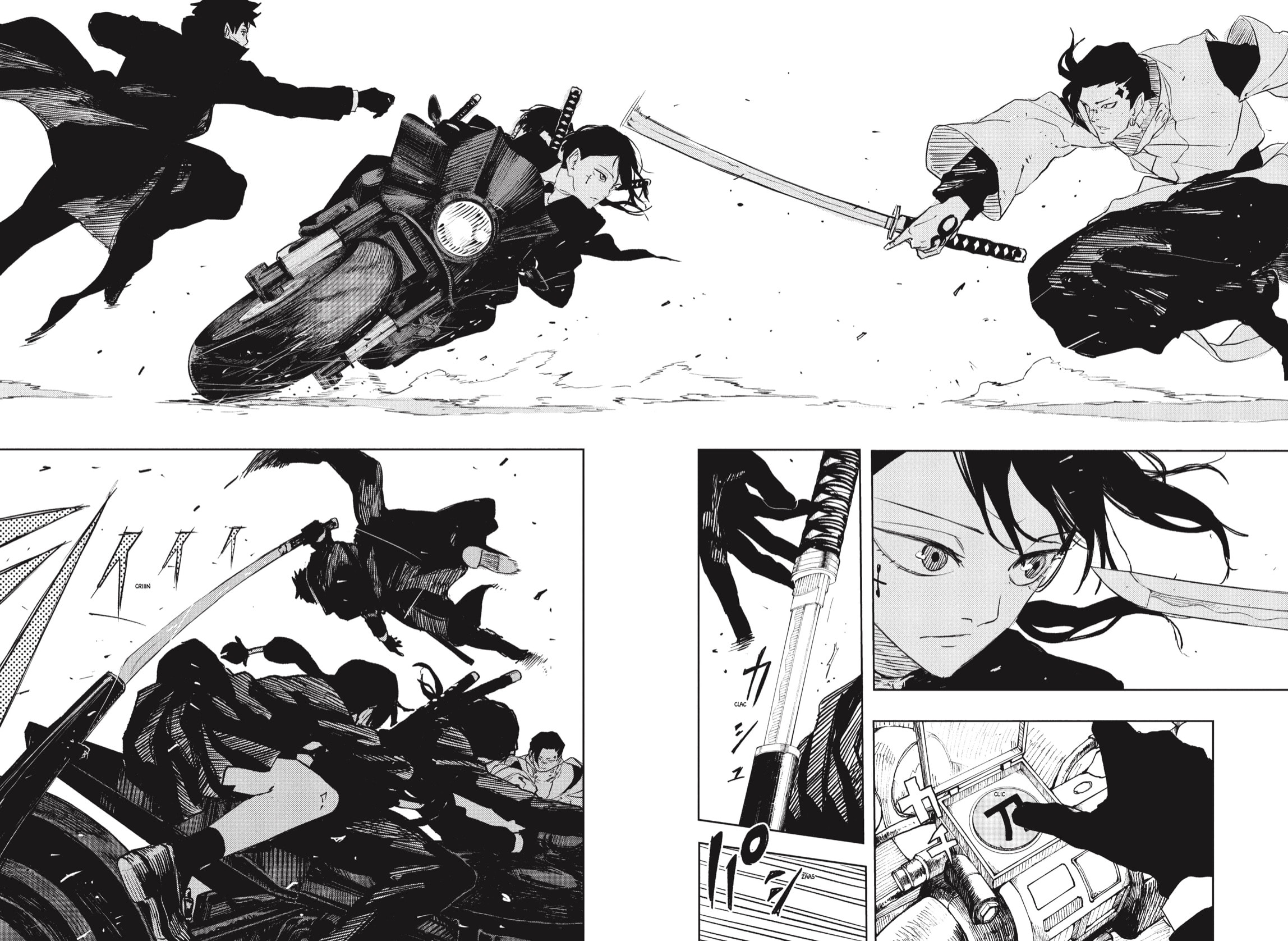 Kagurabachi Capitulo 63: Persecución en vehículos página 18