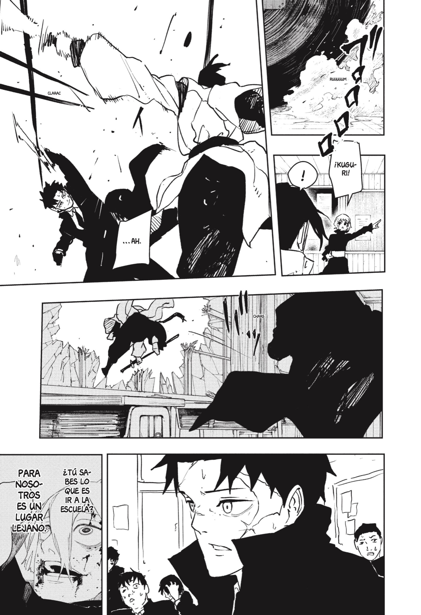 Kagurabachi Capitulo 63: Persecución en vehículos página 5