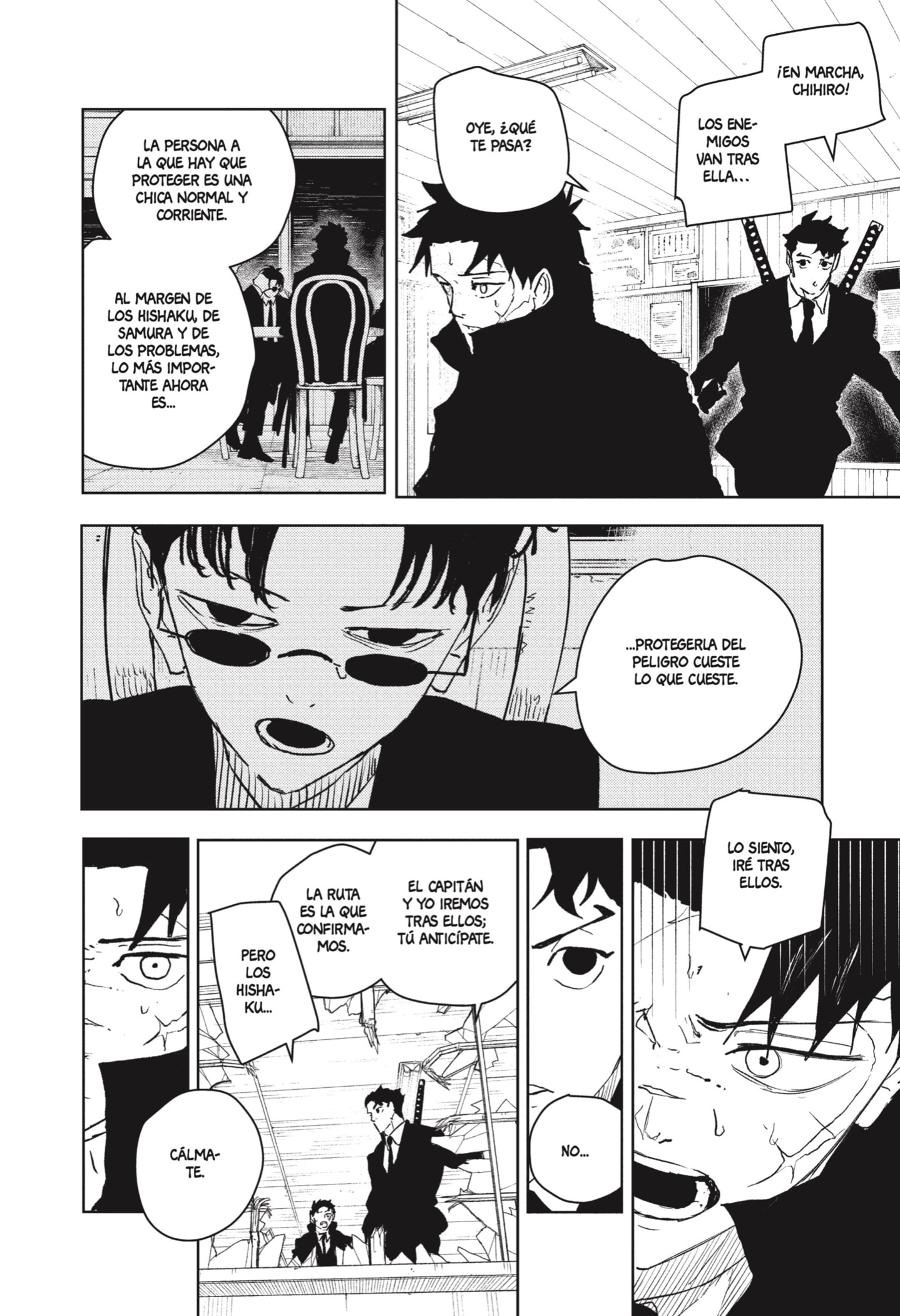 Kagurabachi Capitulo 63: Persecución en vehículos página 6