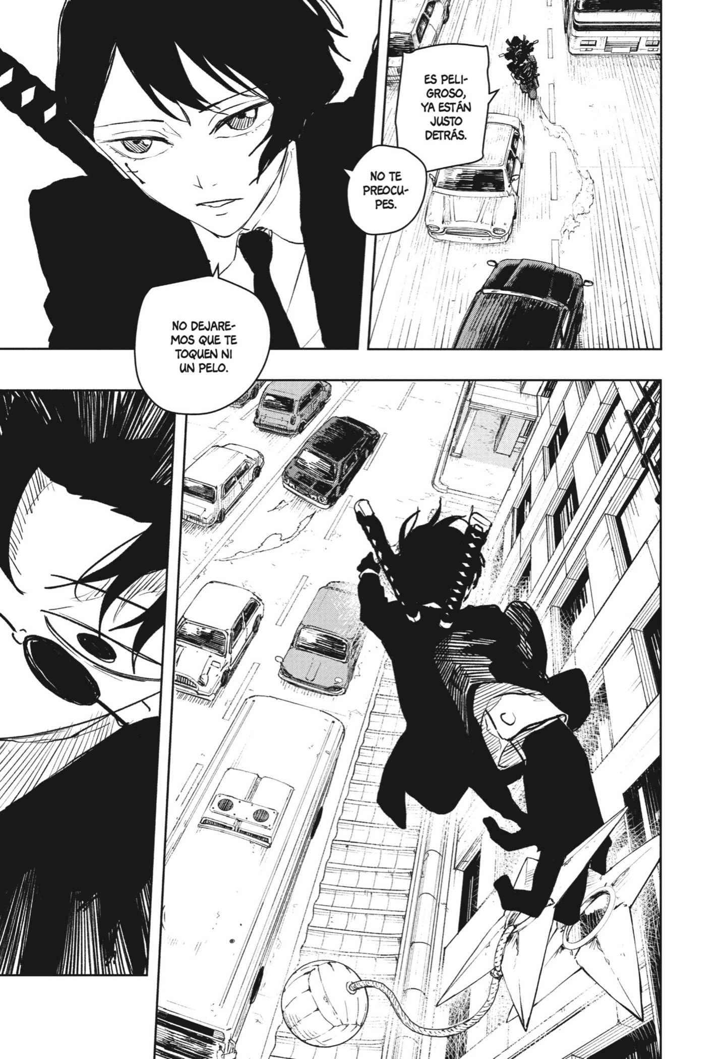 Kagurabachi Capitulo 63: Persecución en vehículos página 9